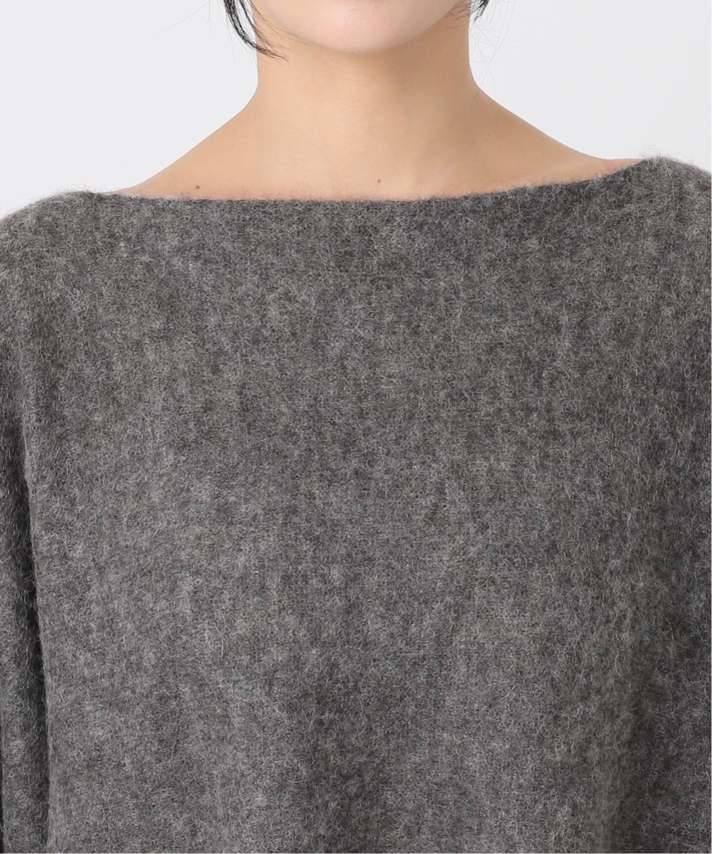 ≪WEB限定追加≫ベビーアルパカmixドルマンニュアンスプルオーバー