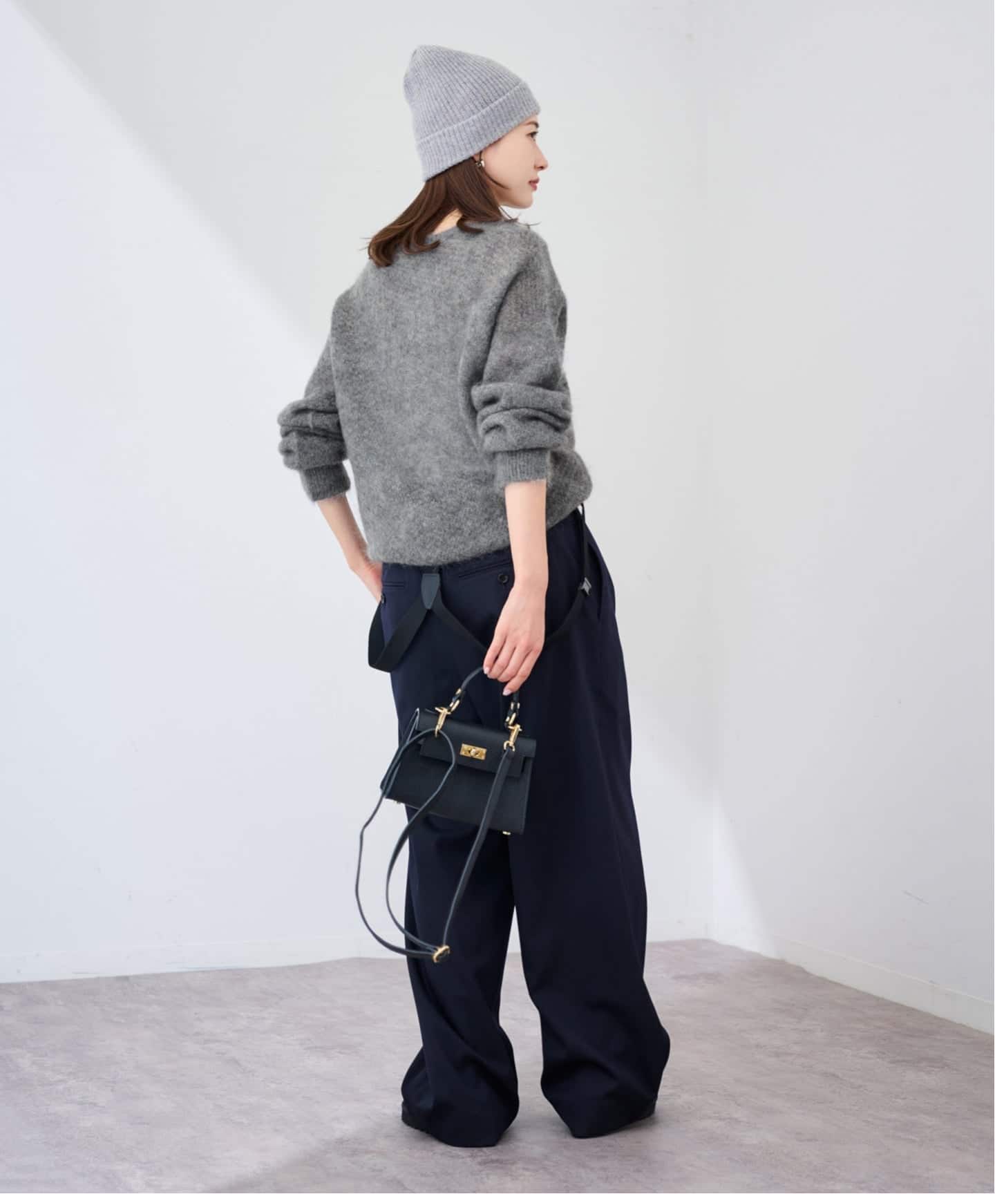 モヘヤmix カノコ柄プルオーバー（ニット／セーター）｜FRAMeWORK