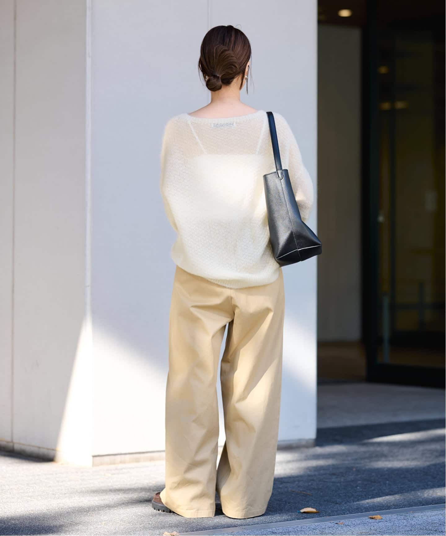 モヘヤmix カノコ柄プルオーバー（ニット／セーター）｜FRAMeWORK