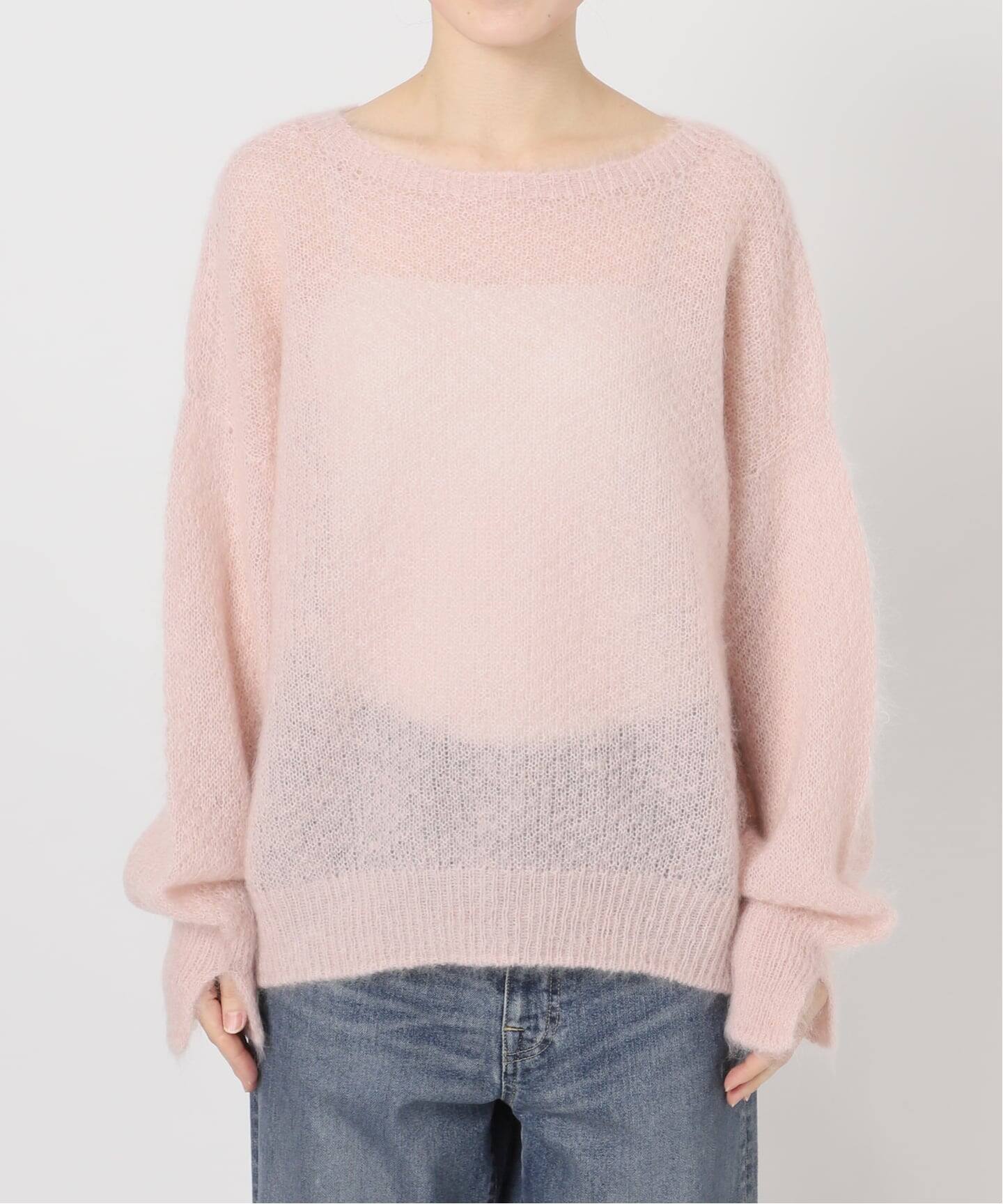 モヘヤmix カノコ柄プルオーバー（ニット／セーター）｜FRAMeWORK