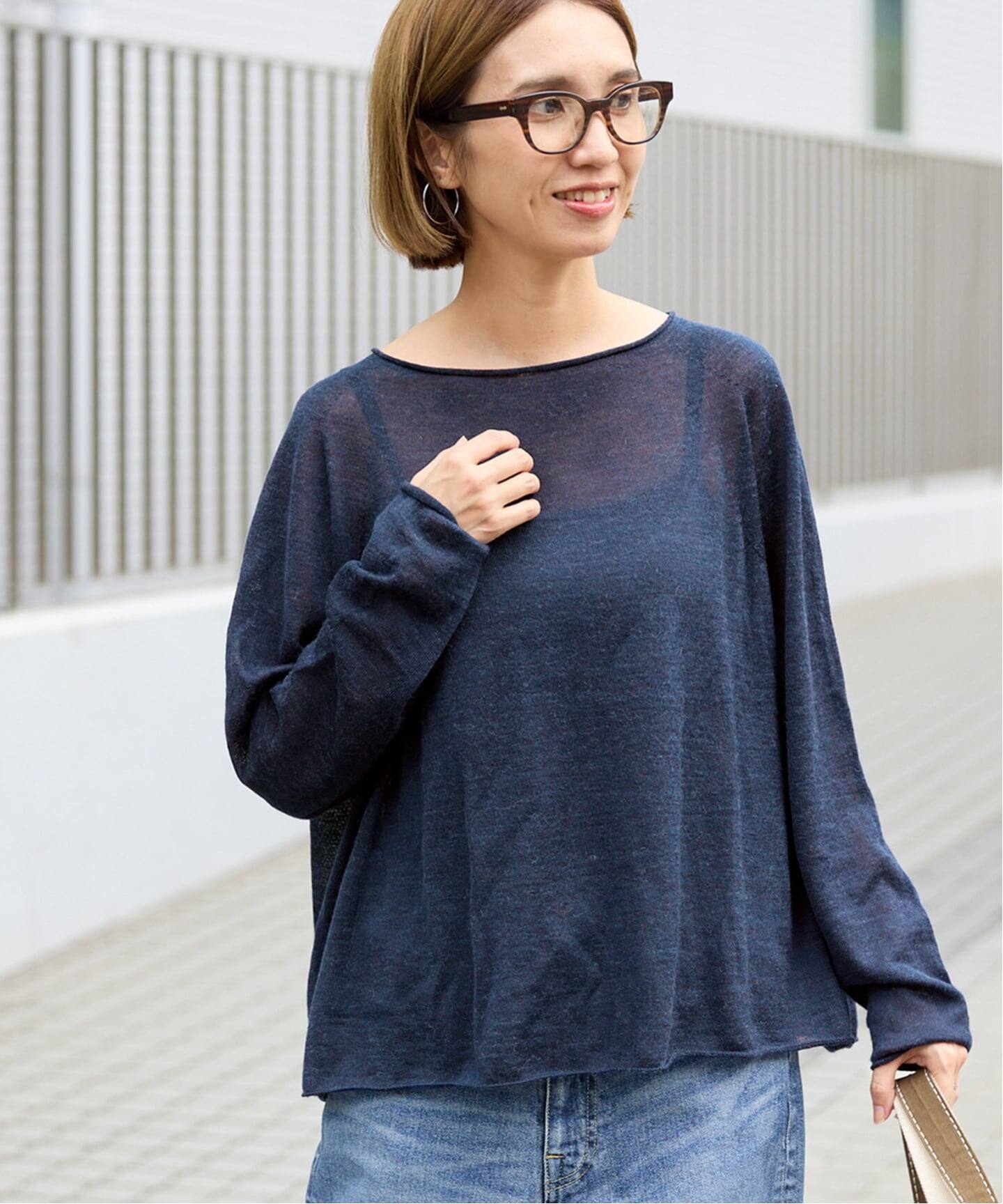 ≪手洗い可≫ウォッシャブルアルパカミックスナイロンポンチョ