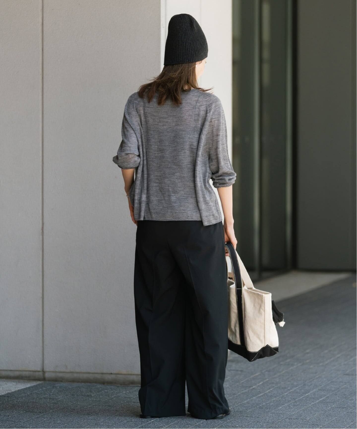 ≪手洗い可≫ウォッシャブルアルパカミックスナイロンポンチョ