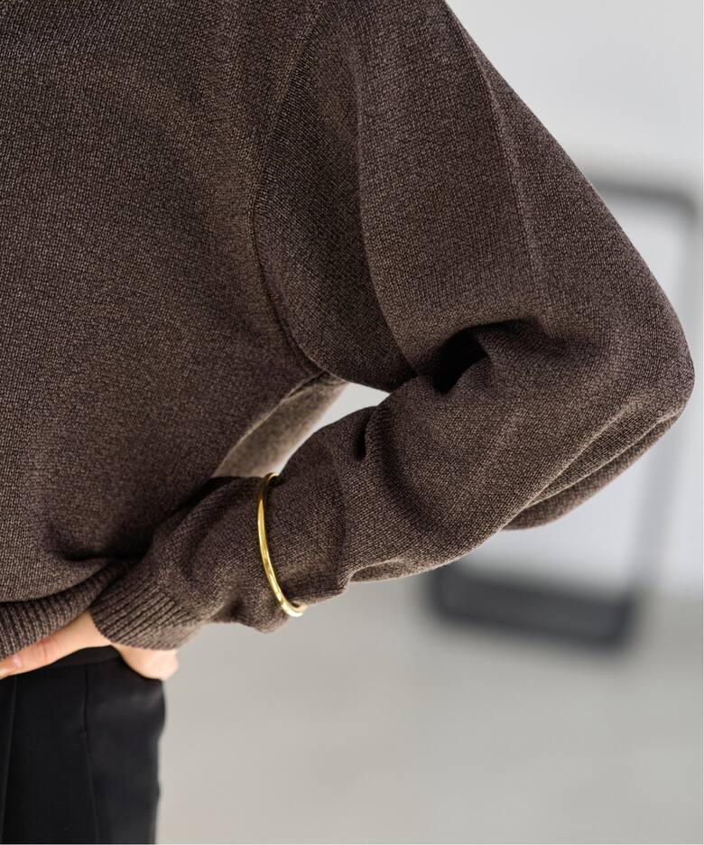 ウォッシャブルペーパーヤーンニット（ニット／セーター）｜FRAMeWORK  