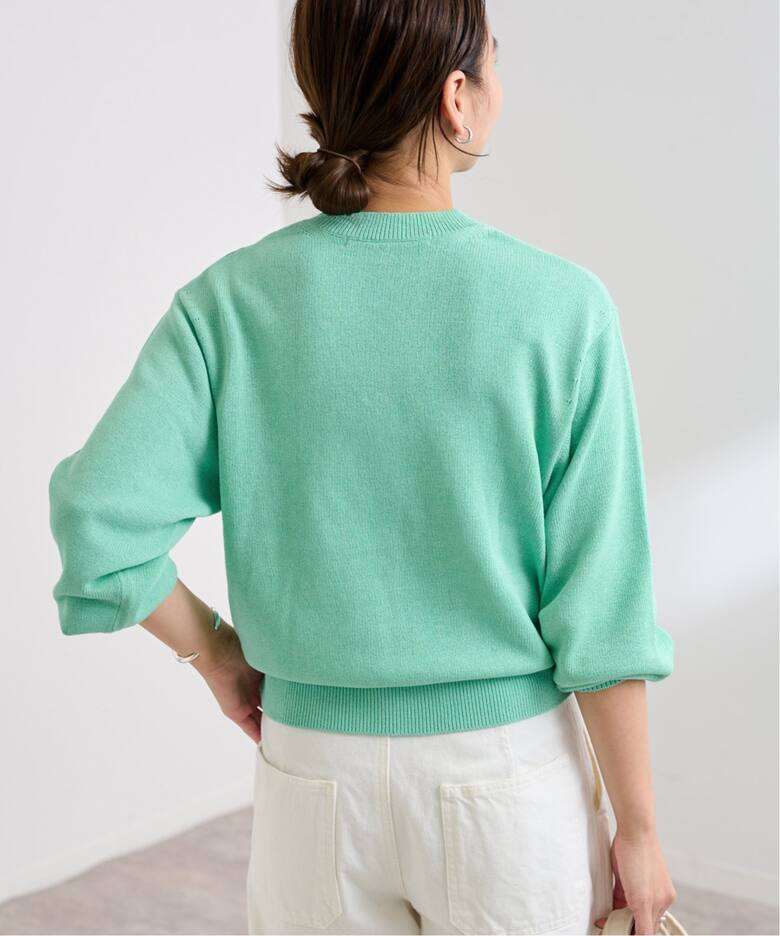 ウォッシャブルペーパーヤーンニット（ニット／セーター）｜FRAMeWORK  