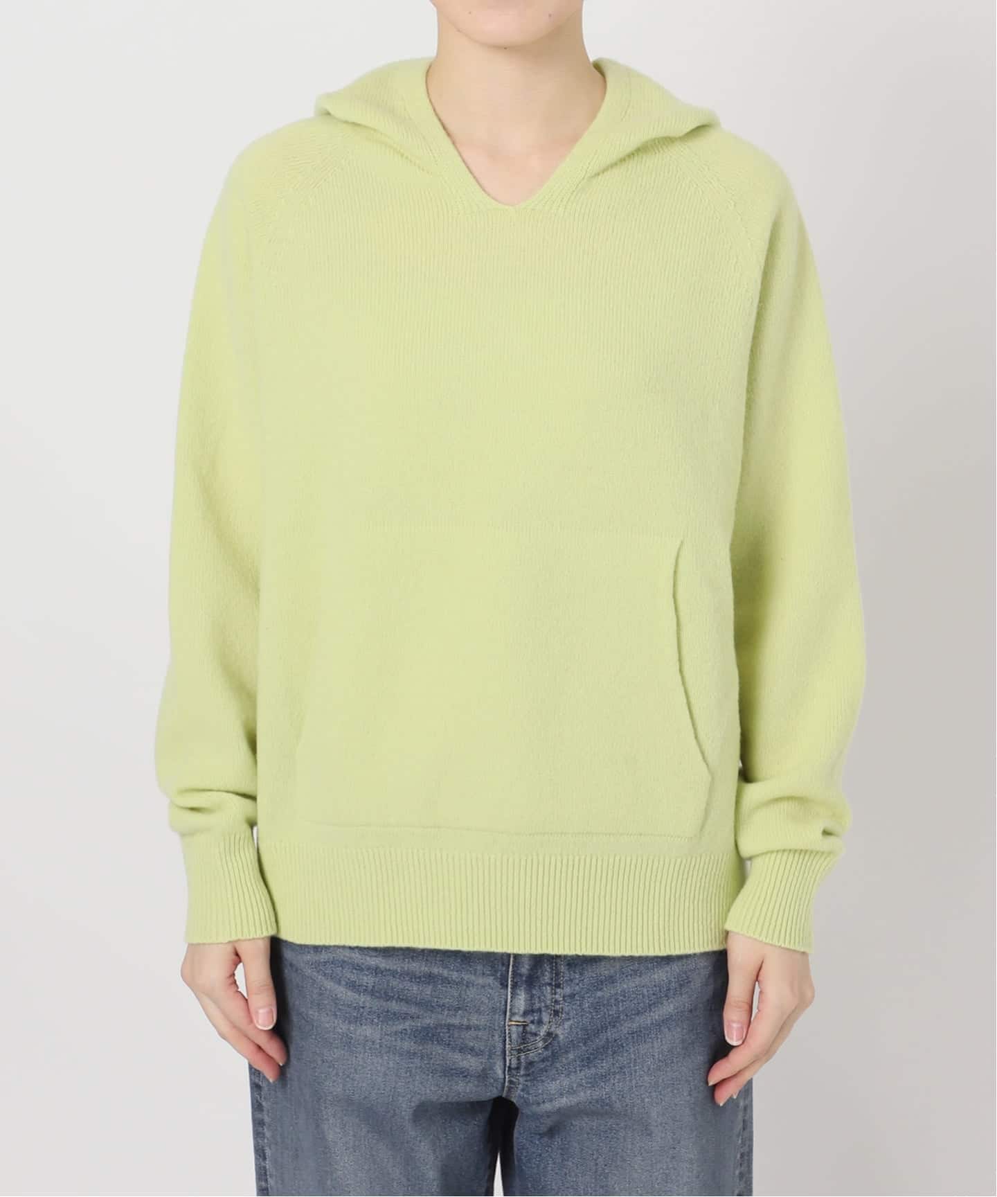 ≪追加≫圧縮ウールフードプルオーバー（ニット／セーター