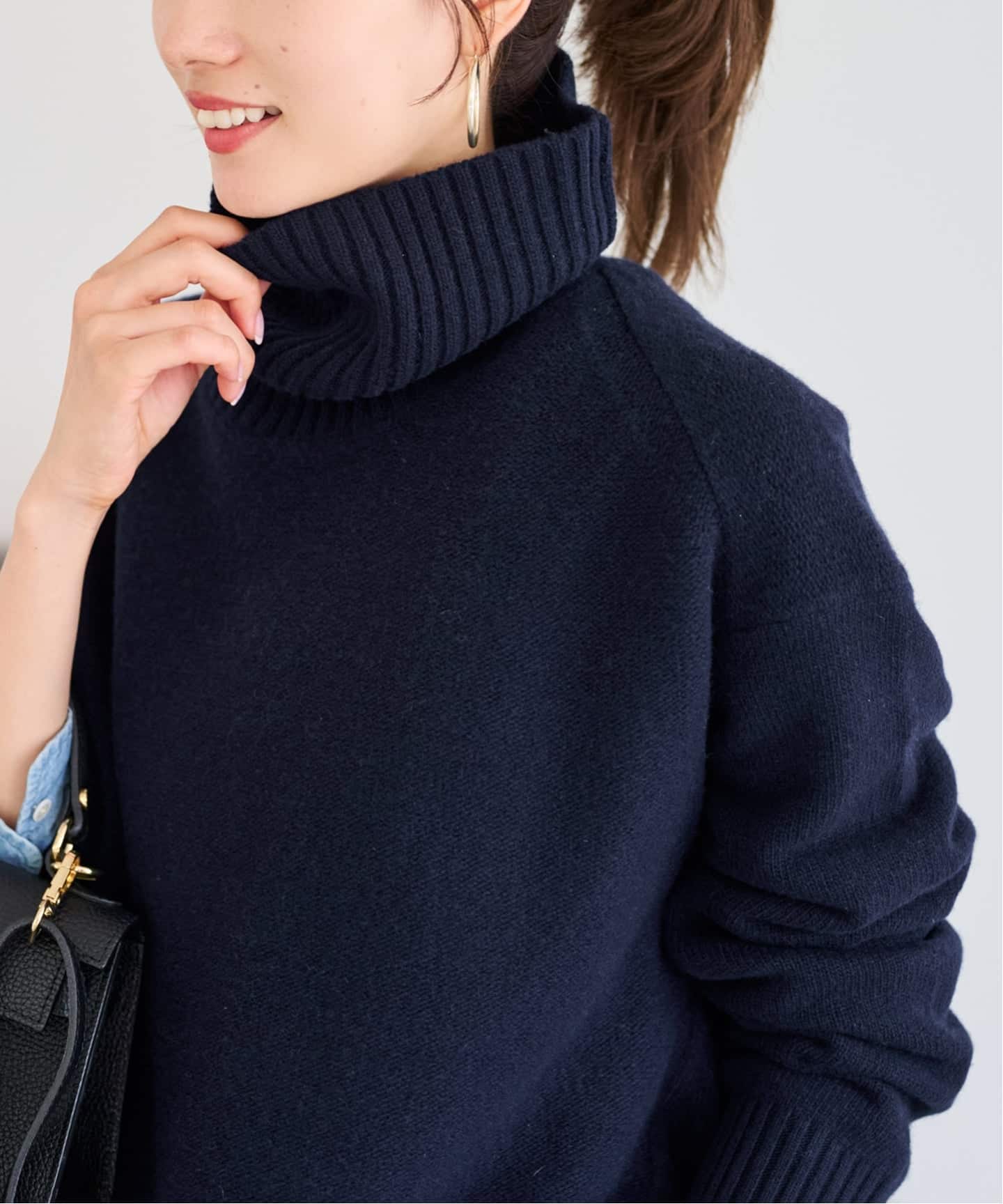 ≪追加≫AQUA タートルプルオーバー 2（ニット／セーター）｜FRAMeWORK