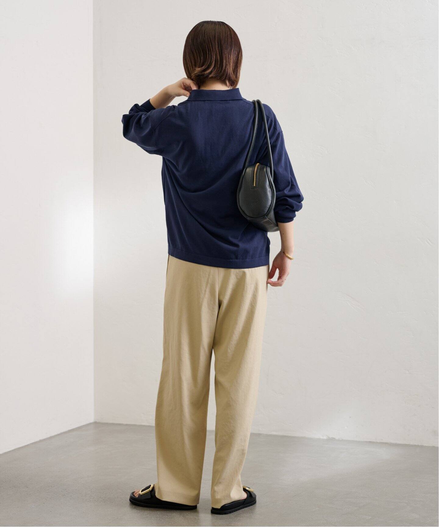 journal standard luxeオーガニックコットンしわ加工シャツ オーガニックコットンオックスフォードシャツ | SP｜エシュペー