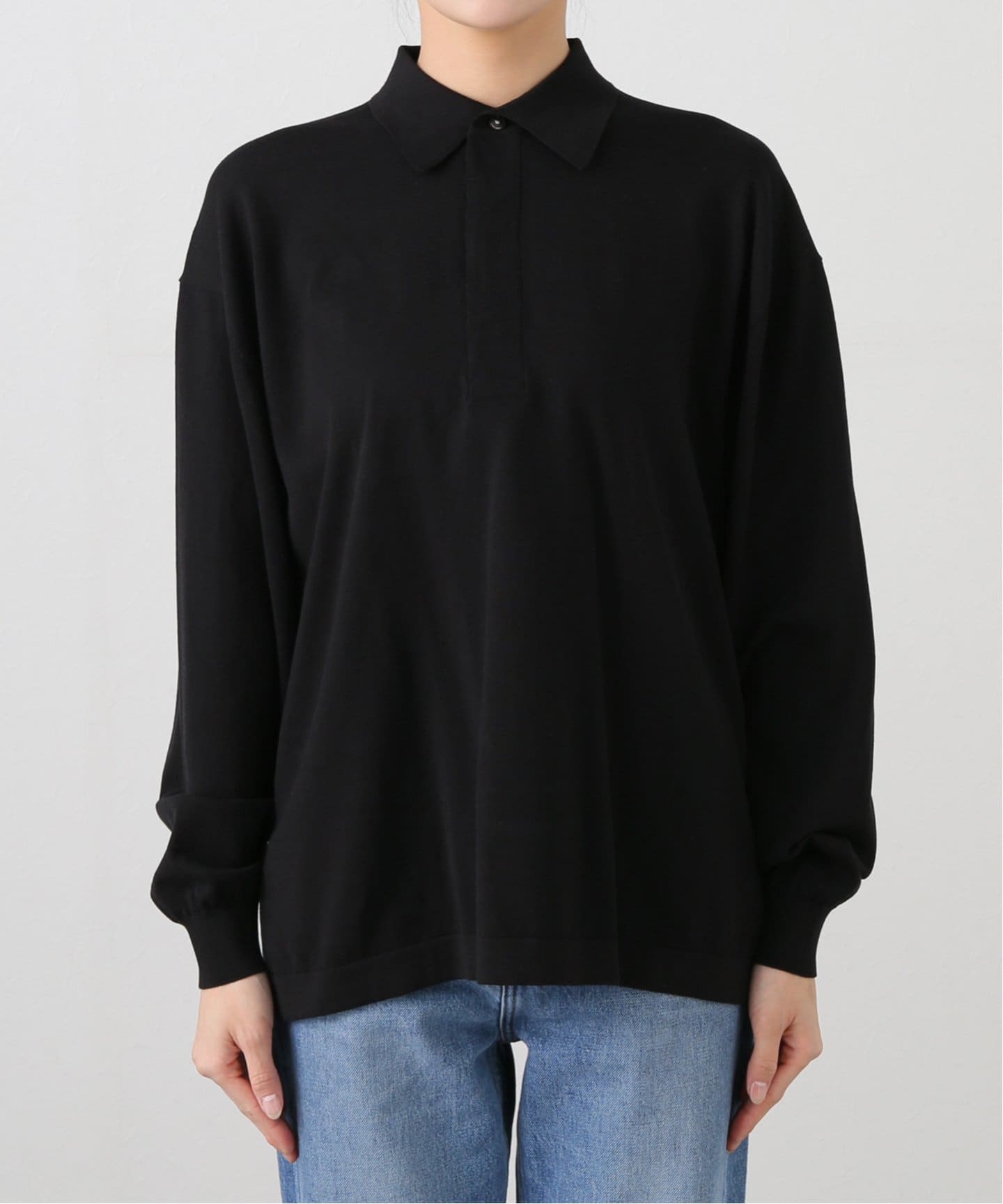 FRAMeWORK - 【FRAMeWORK】コットンフライスタートルネック　ブラック FRAMeWORK｜LINEN CORD ニット | Rakuten Fashion(楽天