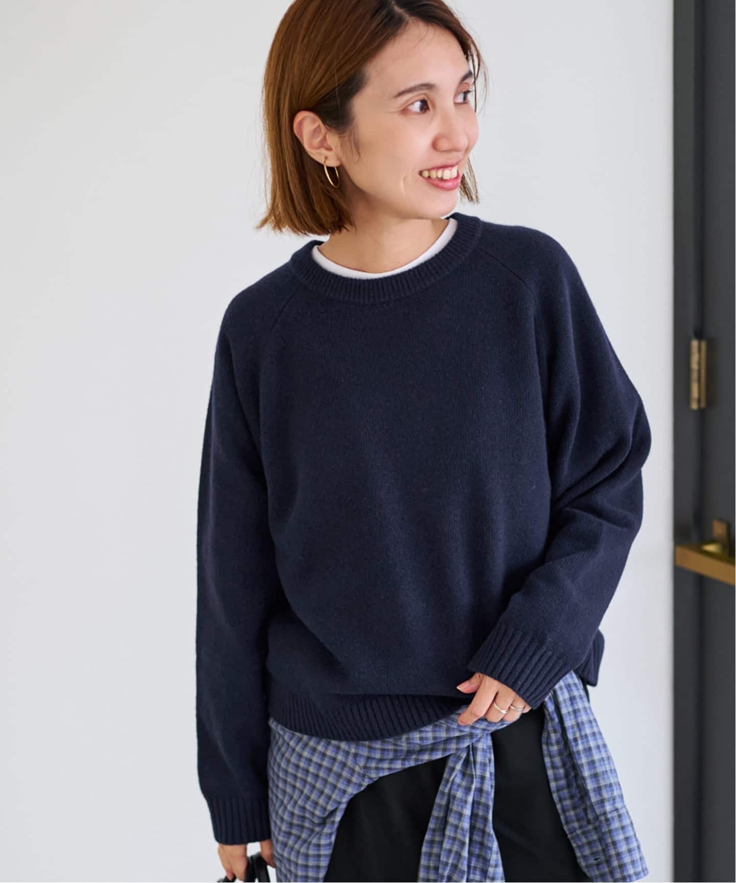 AQUA クルーネックプルオーバー（ニット／セーター）｜FRAMeWORK