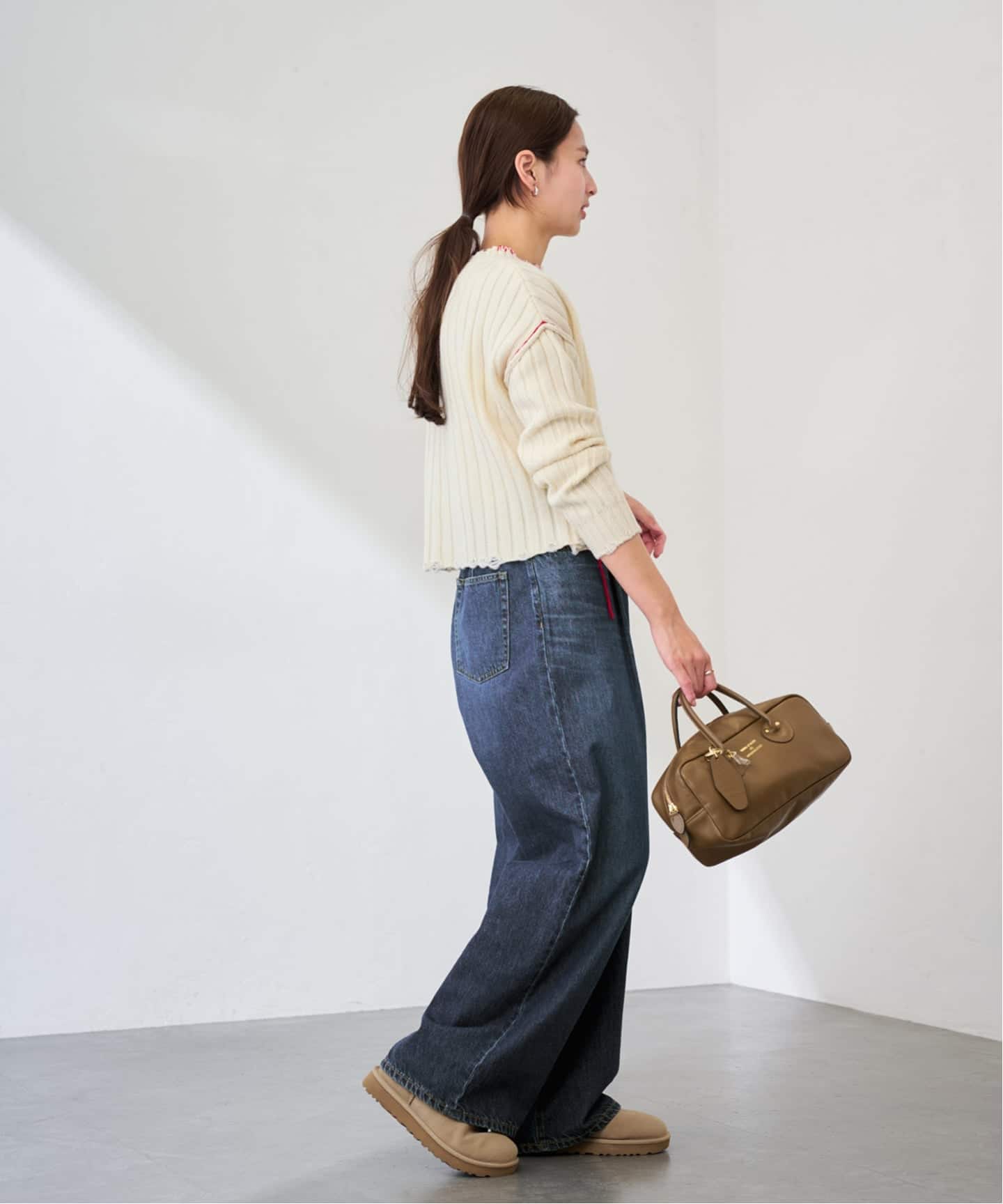 ハンドステッチリペアライクニット（ニット／セーター）｜FRAMeWORK