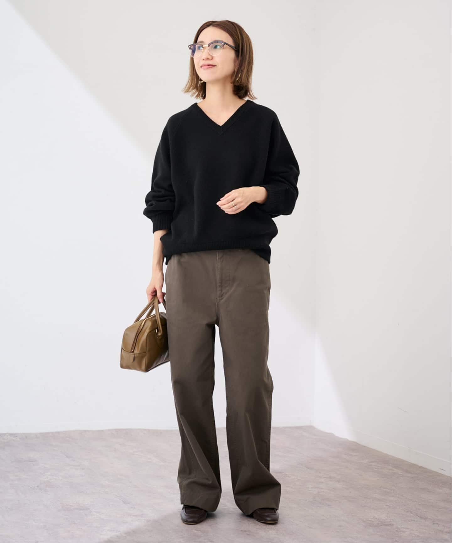 ≪WEB限定 / 追加予約≫AQUA Vネックプルオーバー（ニット／セーター