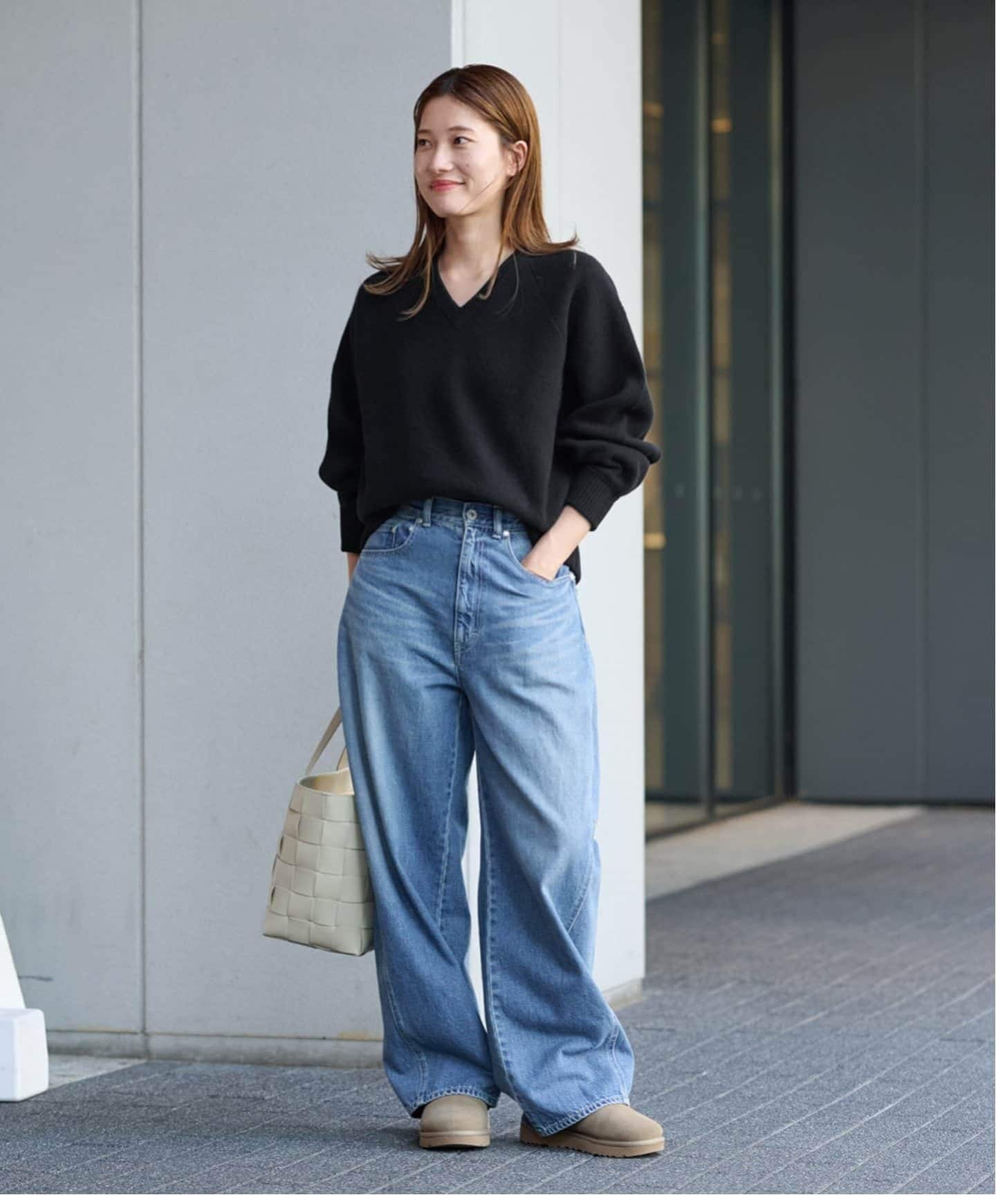 ≪WEB限定 / 追加≫AQUA Vネックプルオーバー（ニット／セーター