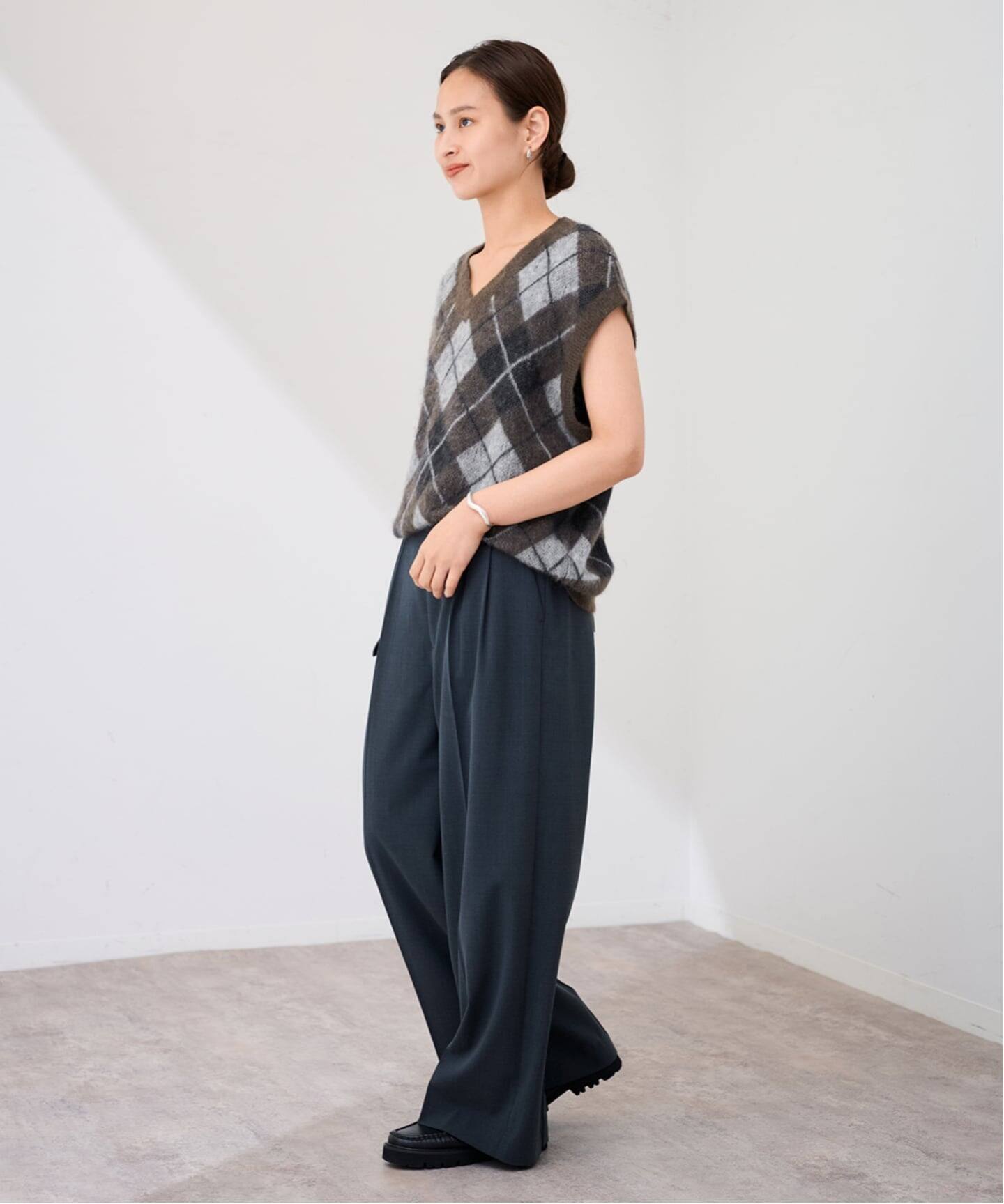 アーガイルクラブフィッシングベスト ベージュ　Lサイズ ΣΣARGYLE CLUB アーガイルクラブ フィッシングベスト Lサイズ