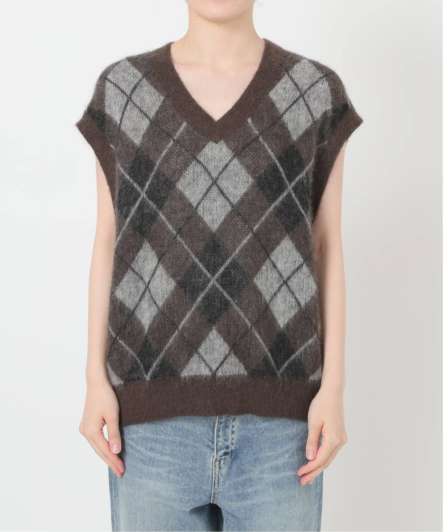 アーガイルベスト（ベスト）｜FRAMeWORK（フレームワーク）の通販