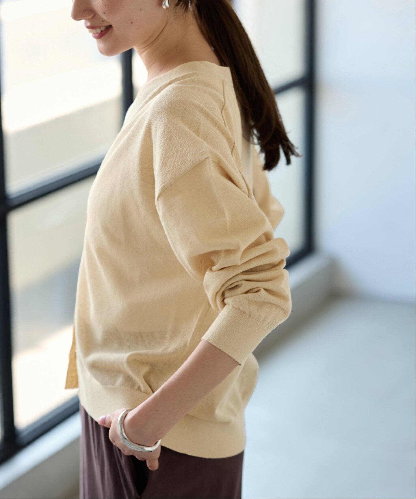 シアーカーディガン（カーディガン）｜FRAMeWORK（フレーム