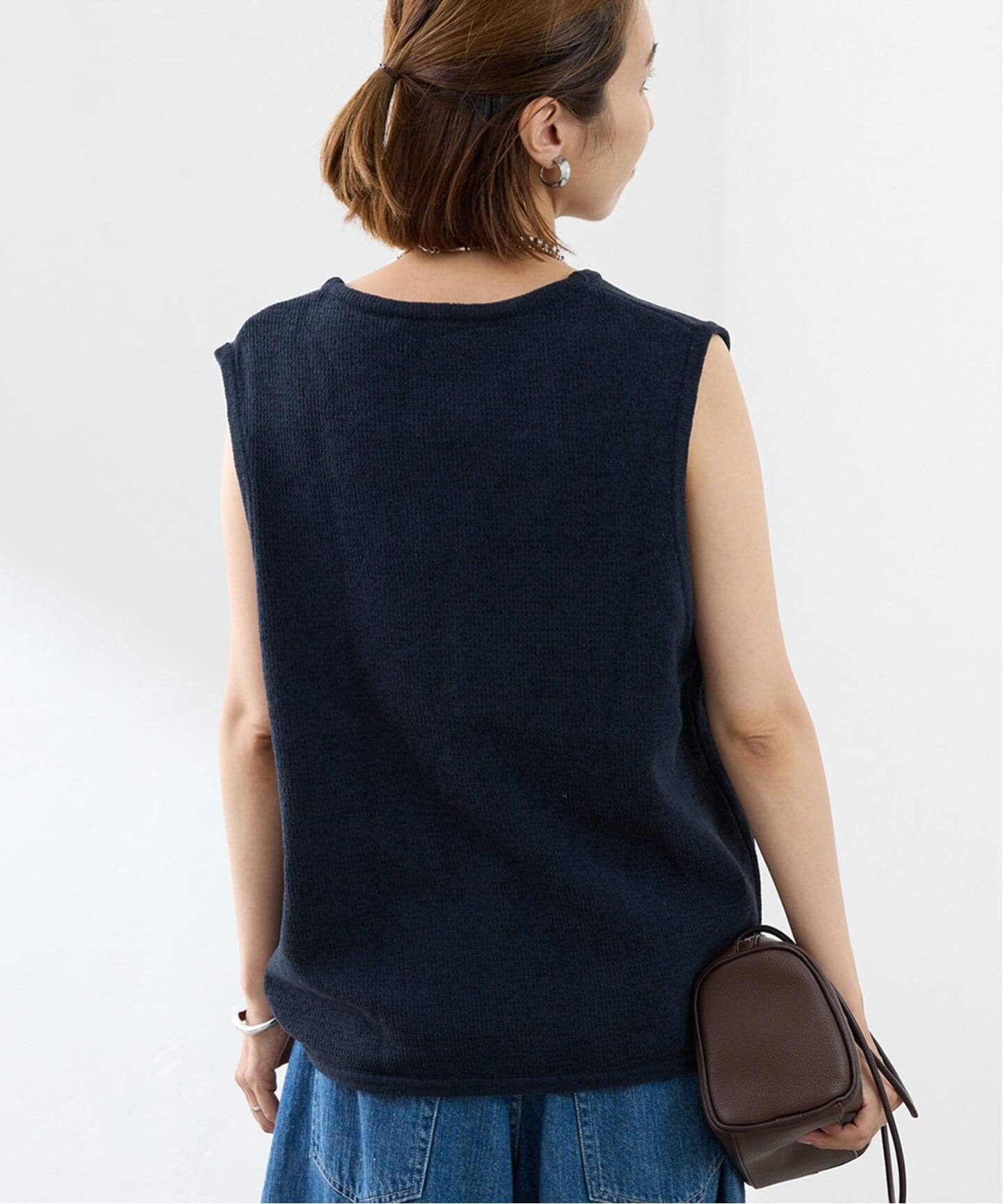 メタルボタンベスト FRAMeWORK フレームワーク トップス ベスト・ジレ セール】メタルボタンベスト（ベスト）｜FRAMeWORK（フレームワーク