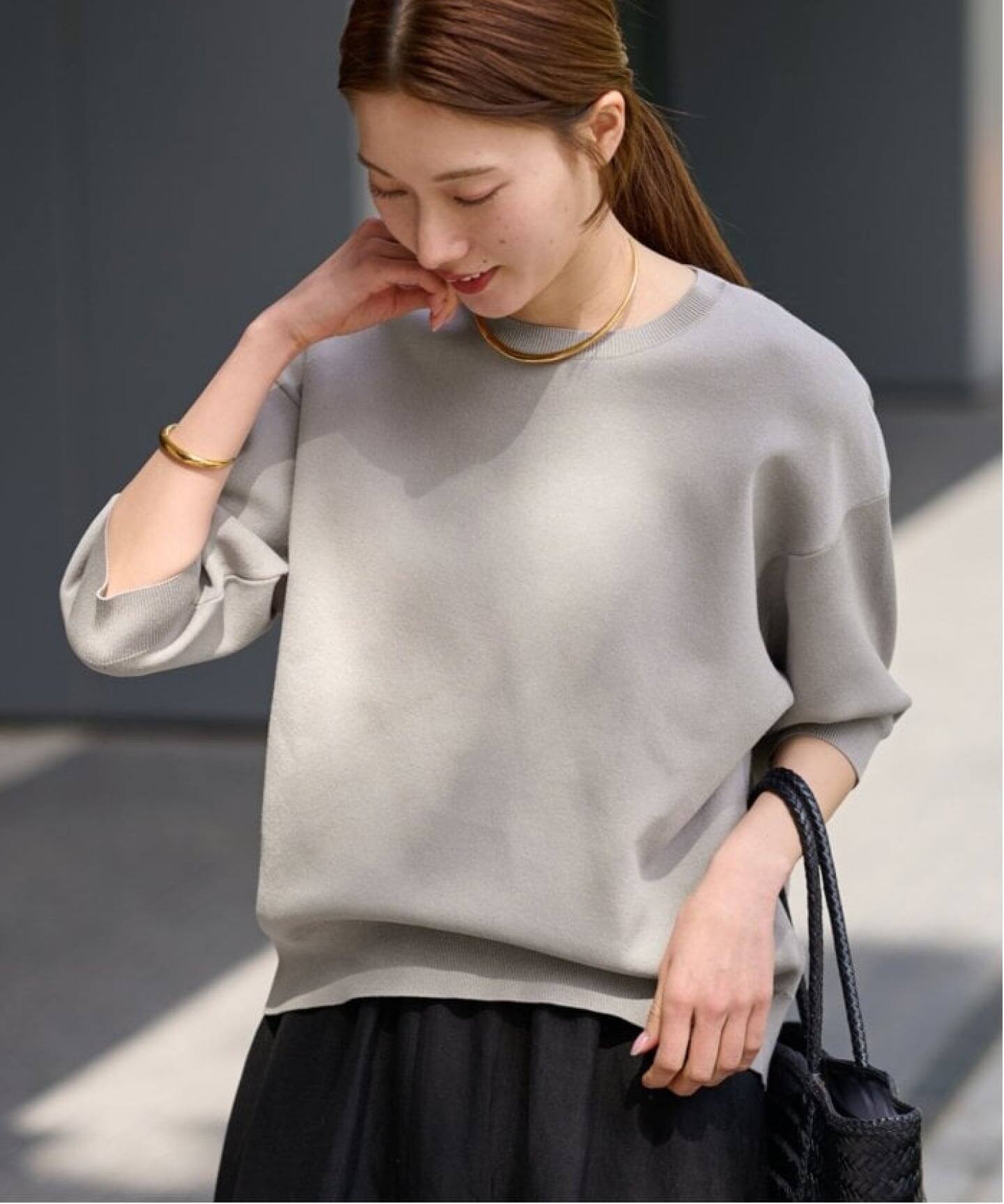 ≪WEB限定 / 追加≫ウォッシャブルスムースプルオーバー 3（ニット