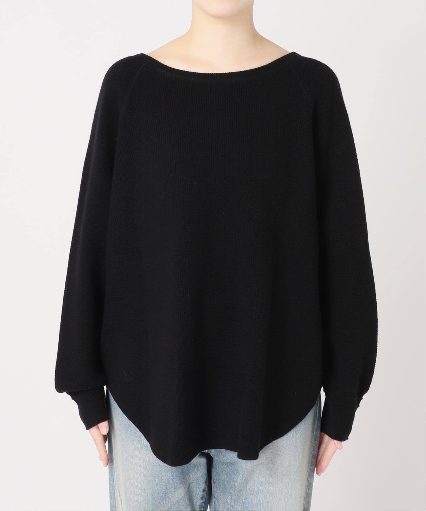 ≪WEB限定追加≫ウールワッフルヘンリーネック（ニット／セーター