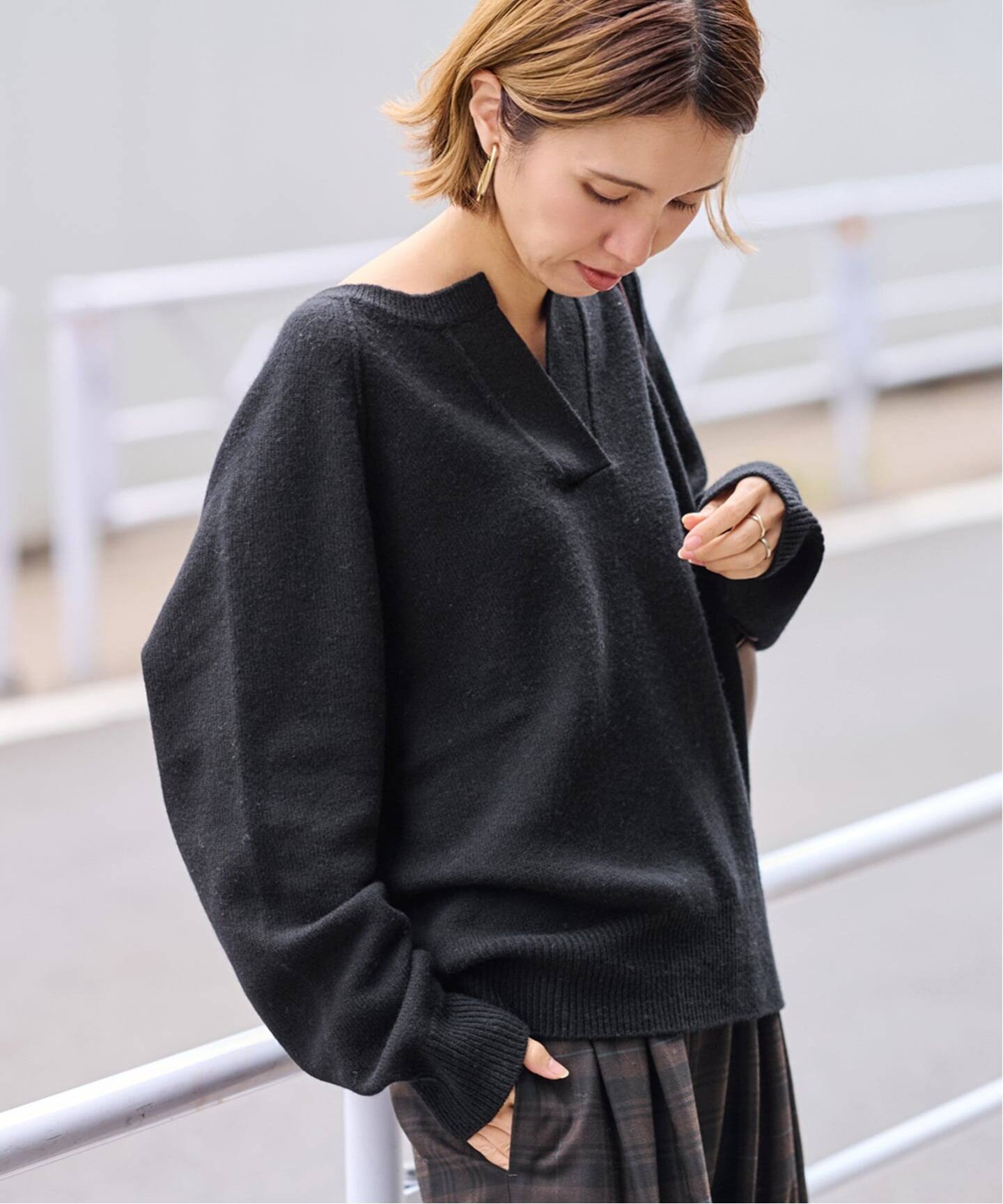 ≪追加≫ミドルゲージテンジクヘンリープルオーバー（ニット／セーター