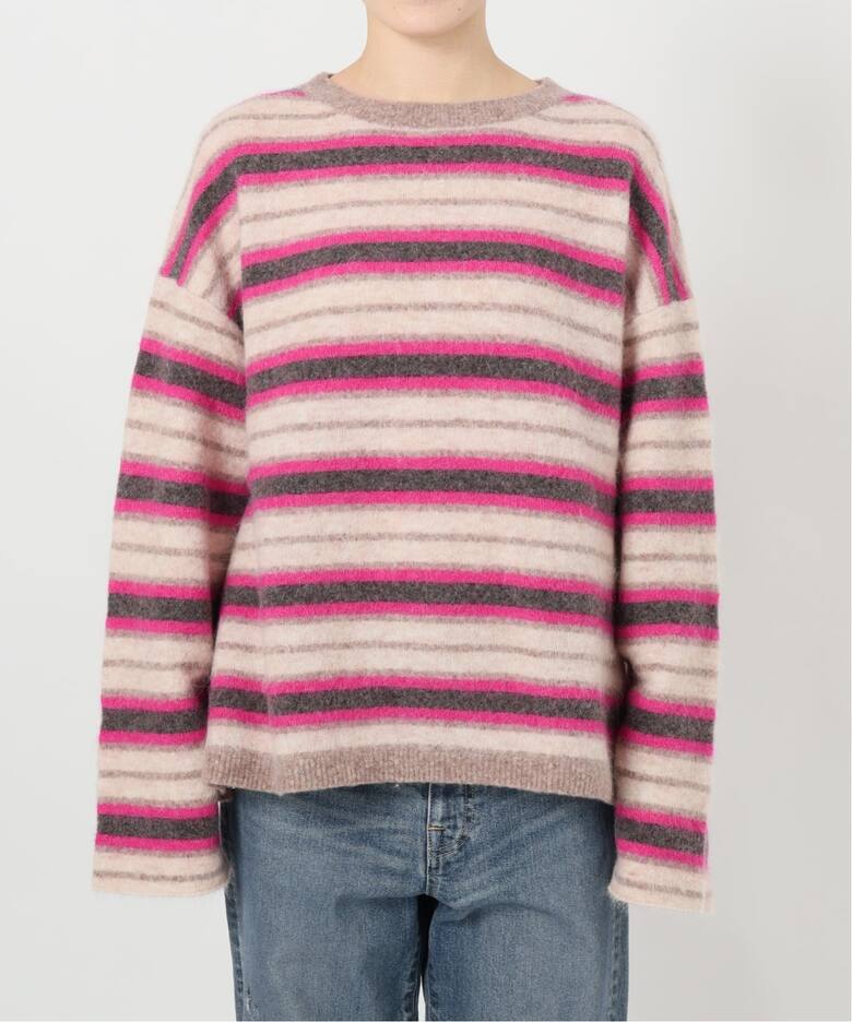 マルチボーダープルオーバー（ニット／セーター）｜FRAMeWORK  