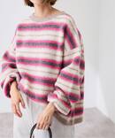 ≪予約≫マルチボーダープルオーバー