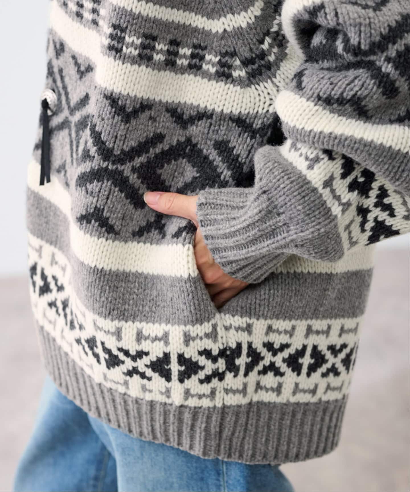 ジャガードカーディガン（カーディガン）｜FRAMeWORK（フレームワーク