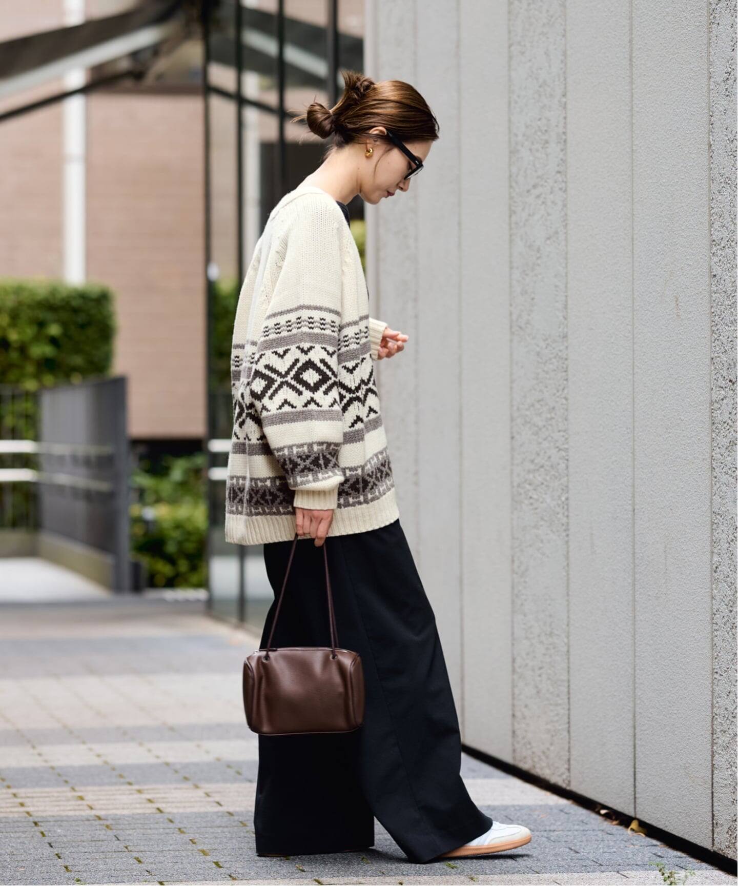 ジャガードカーディガン（カーディガン）｜FRAMeWORK（フレームワーク