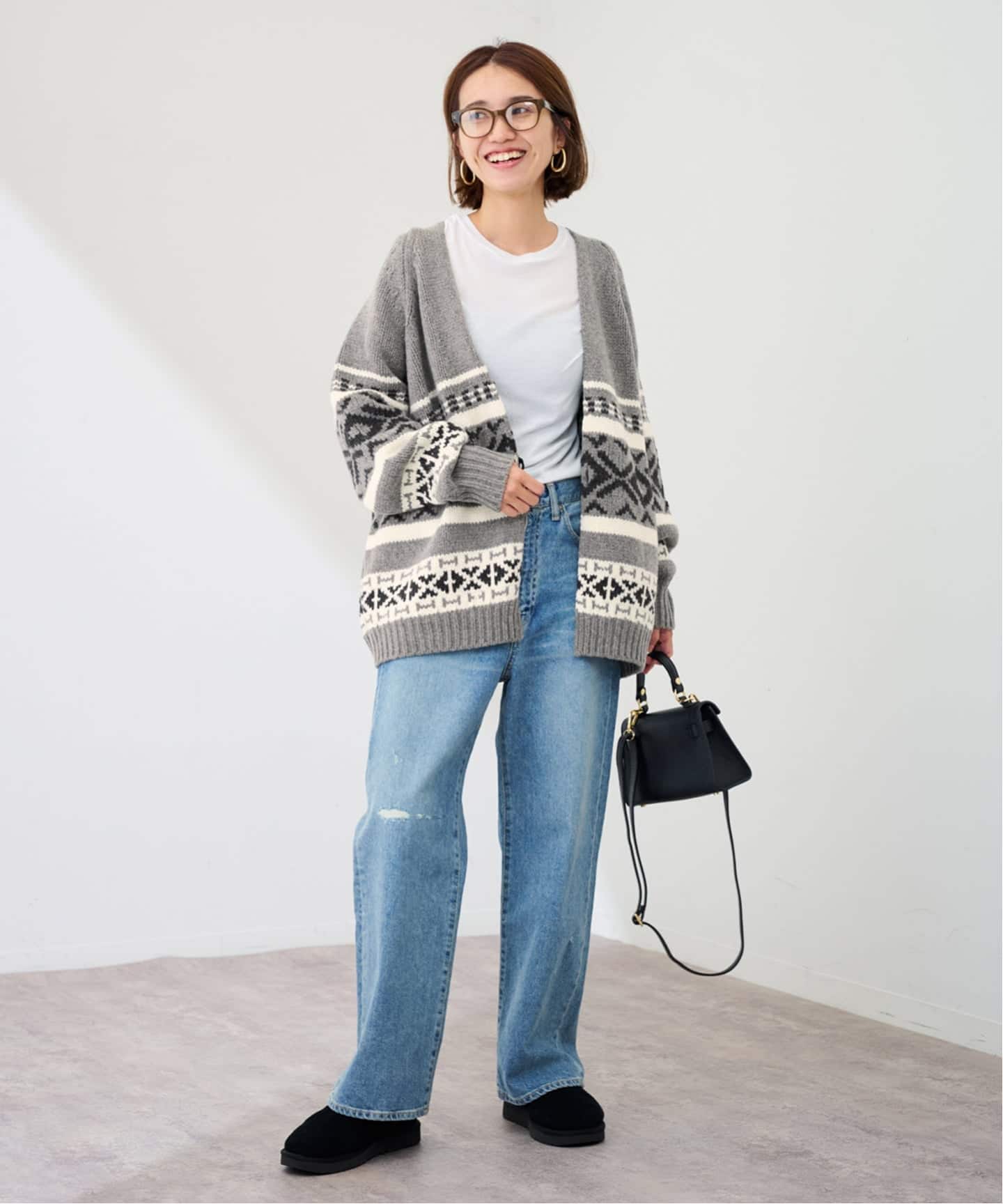 ≪追加予約≫ジャガードカーディガン 2（カーディガン）｜FRAMeWORK