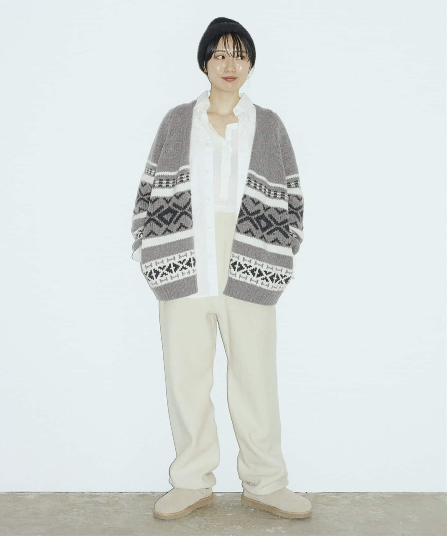 ≪追加予約≫ジャガードカーディガン 2（カーディガン）｜FRAMeWORK