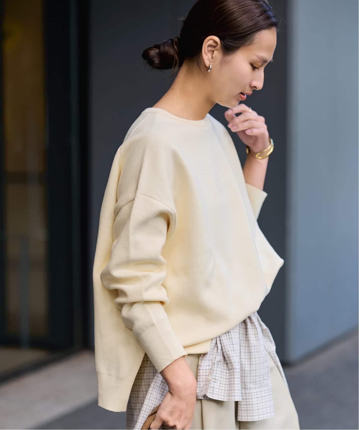 ≪追加≫ダブルジャガードプルオーバー（ニット／セーター