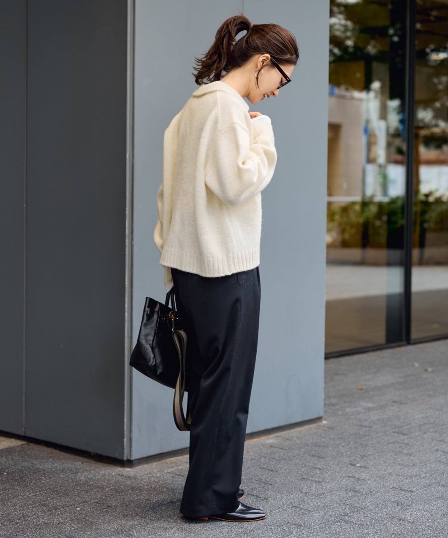 ≪追加≫メタルボタン衿付きカーディガン（カーディガン）｜FRAMeWORK