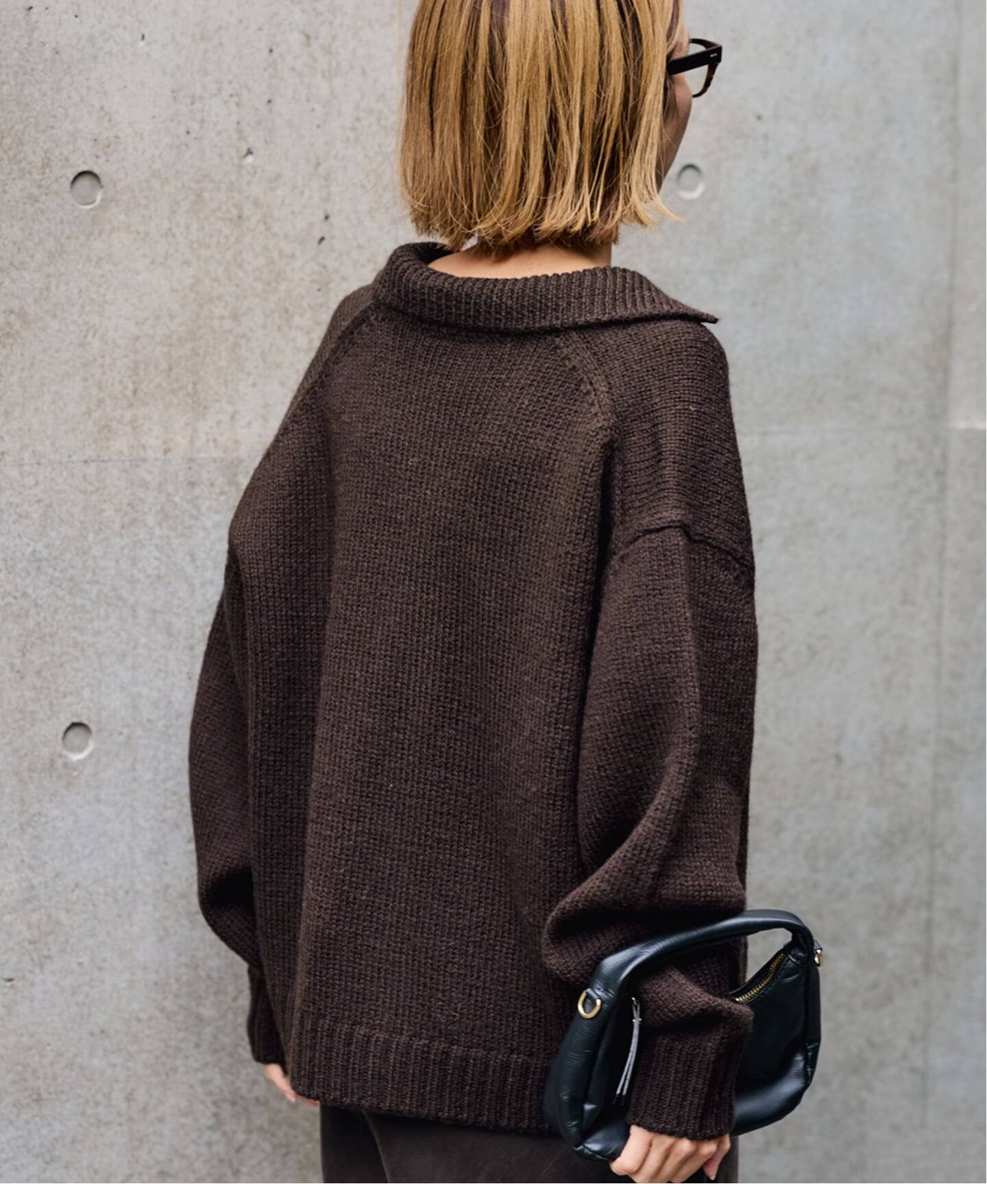 ≪追加≫メタルボタン衿付きカーディガン（カーディガン）｜FRAMeWORK