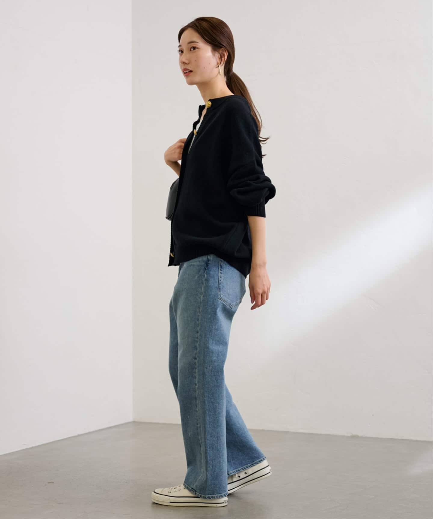 ≪WEB限定追加≫メタルボタン2WAYカーディガン（カーディガン