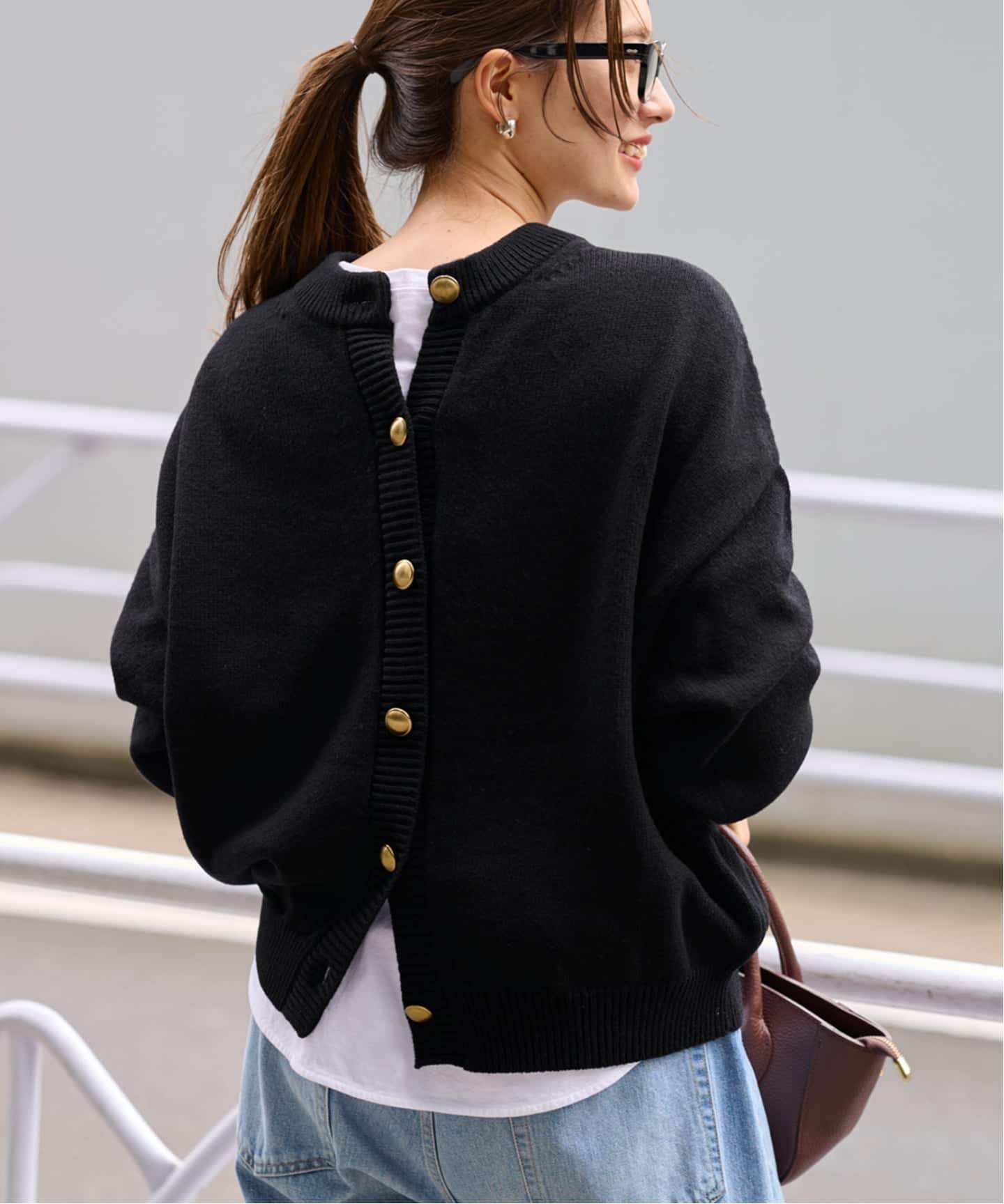 ≪WEB限定追加予約≫メタルボタン2WAYカーディガン