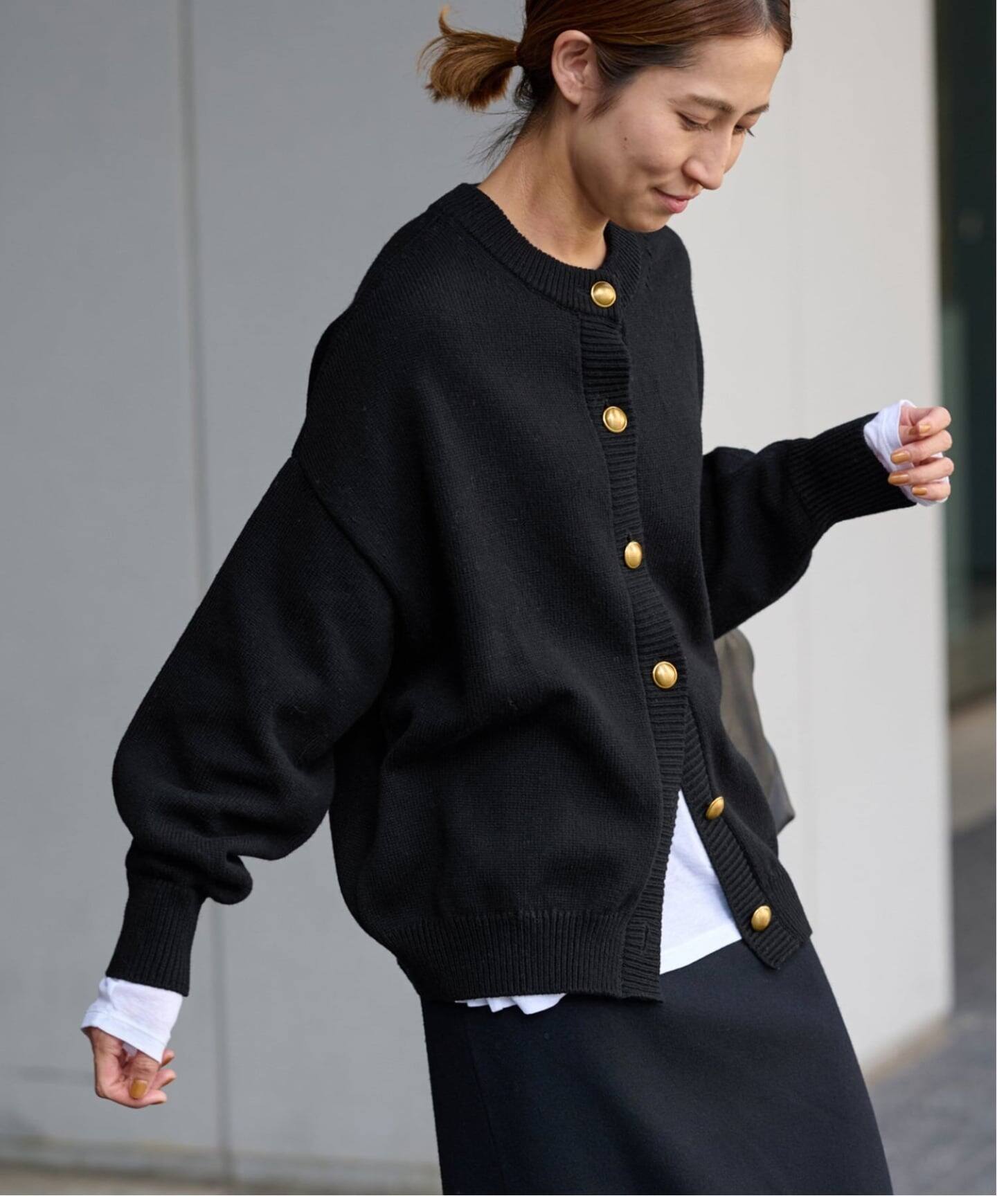 ≪WEB限定追加≫メタルボタン2WAYカーディガン 2（カーディガン