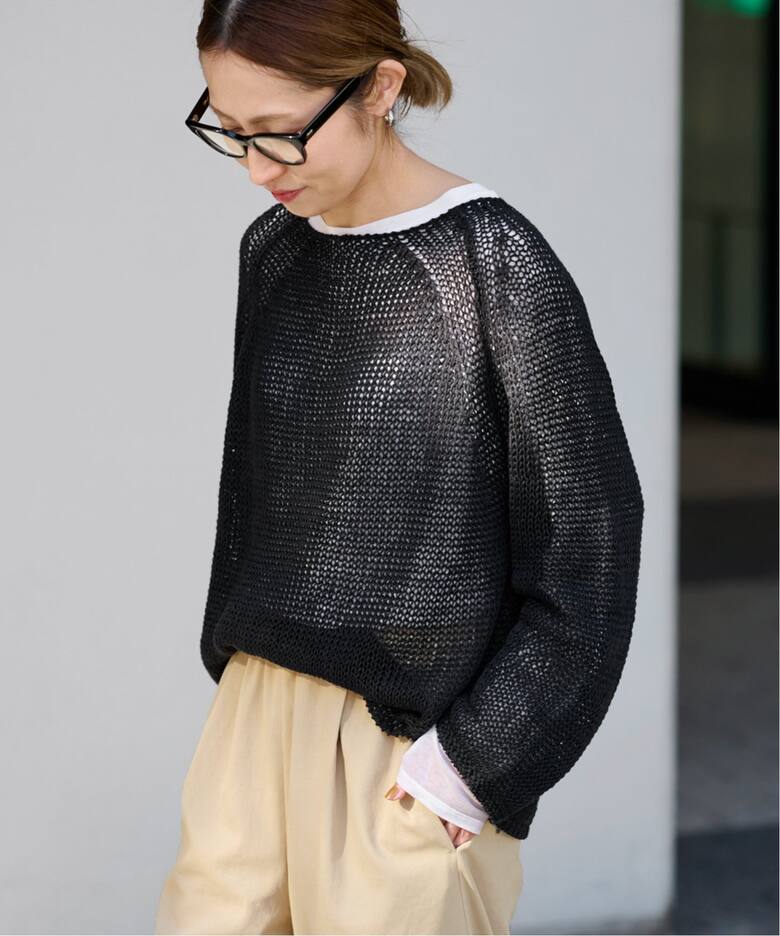 ≪追加≫LINEN CORD ニット2（ニット／セーター）｜FRAMeWORK  