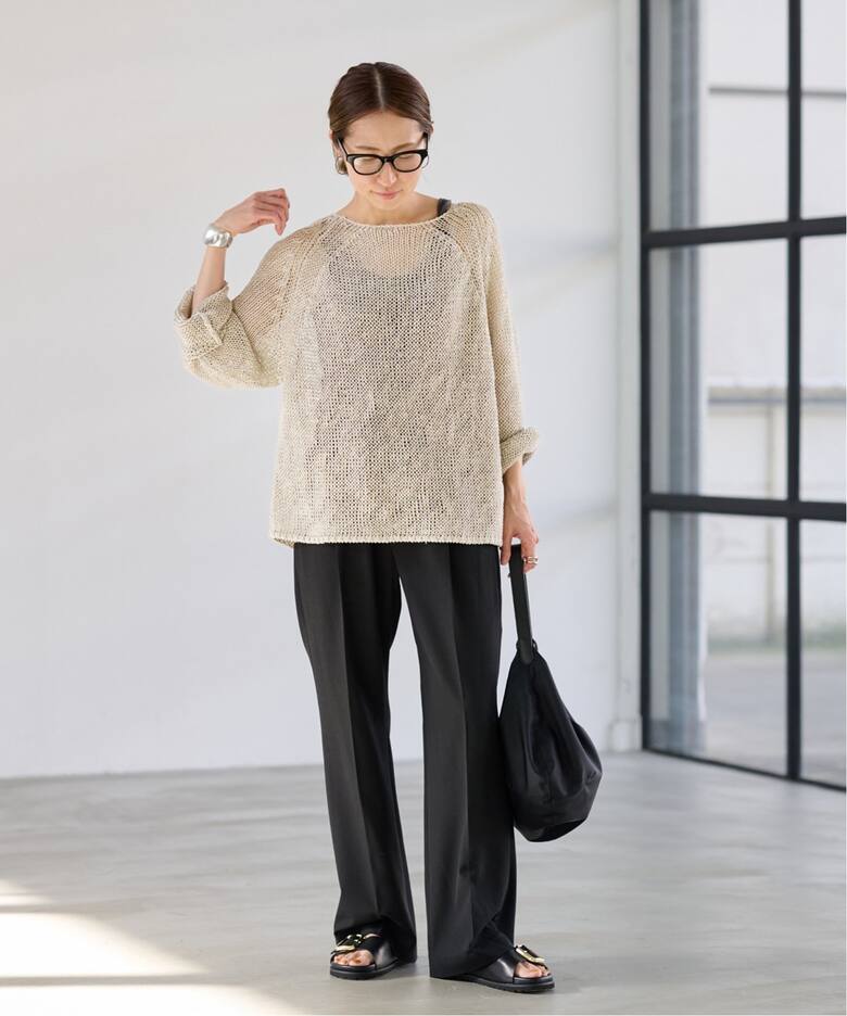 ≪追加≫LINEN CORD ニット2（ニット／セーター）｜FRAMeWORK  