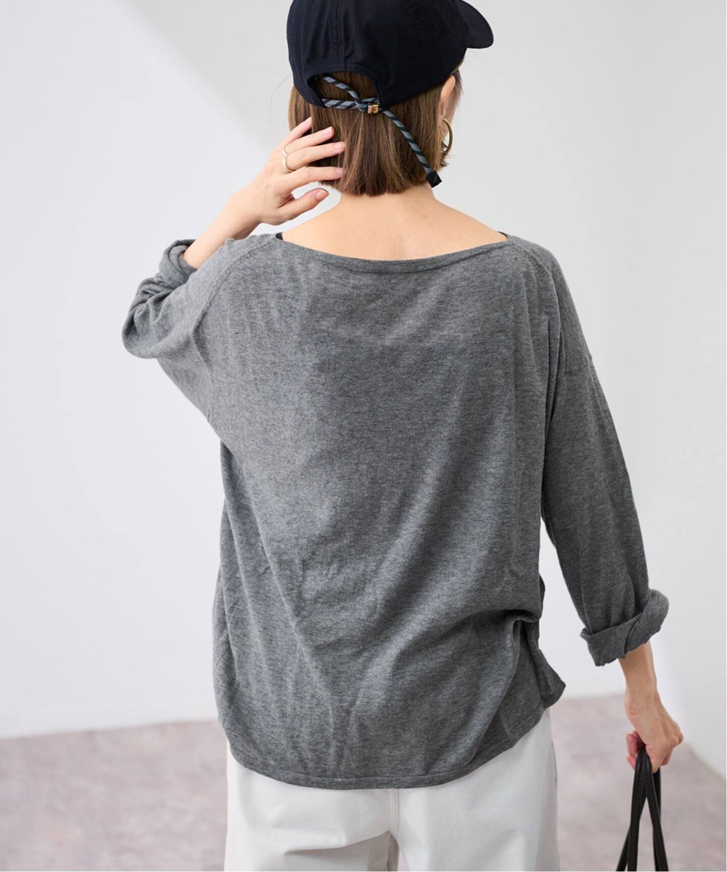 スイビコットンボートネック（ニット／セーター）｜FRAMeWORK