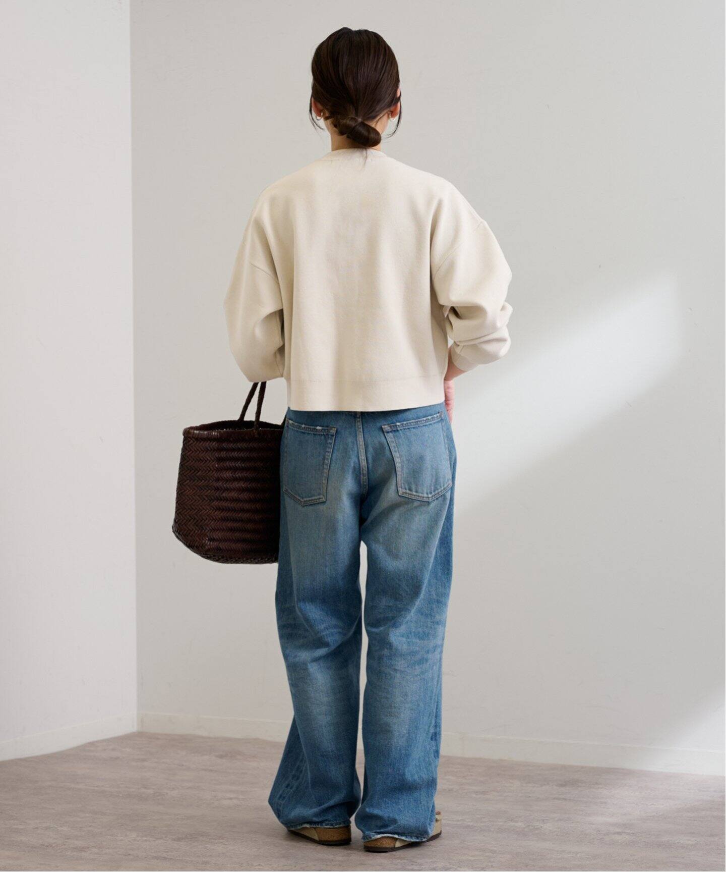 FRAMeWORK ジャガードZIPカーディガン ニップニットカーディガン FRAMeWORK ジャガードZIPカーディガン ニップニットカーディガン