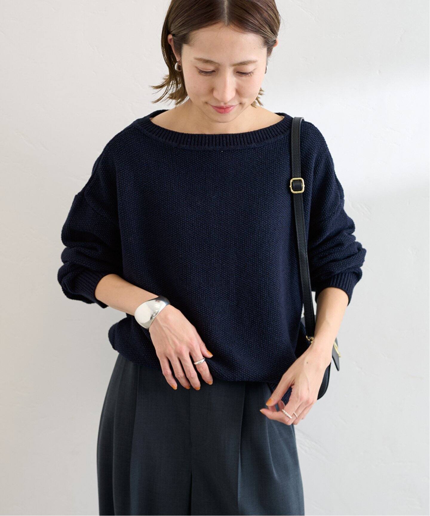 ≪追加予約 / 新色≫カノコ2WAYヘンリーニット（ニット