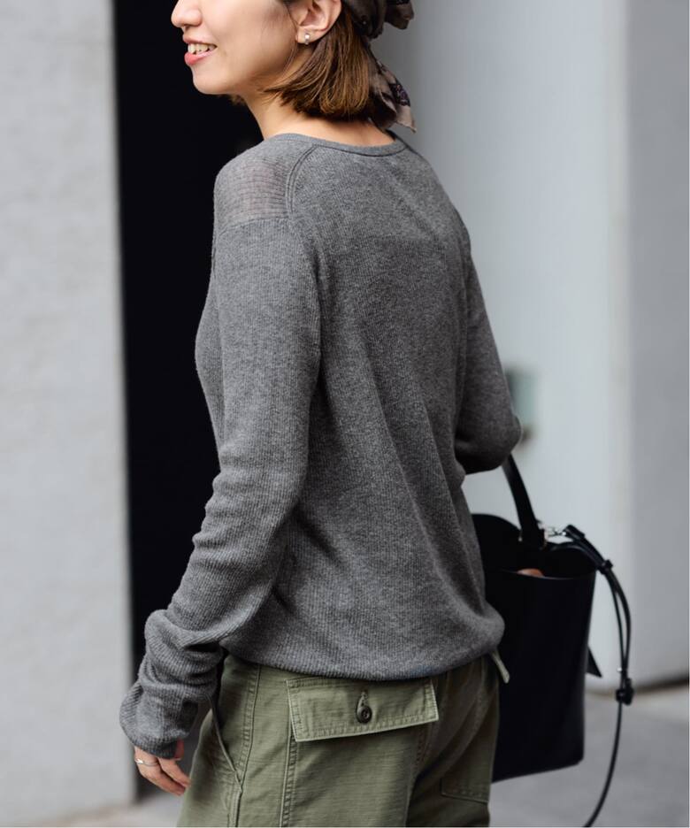 ≪追加≫スイビコットンリブカーディガン（カーディガン）｜FRAMeWORK  