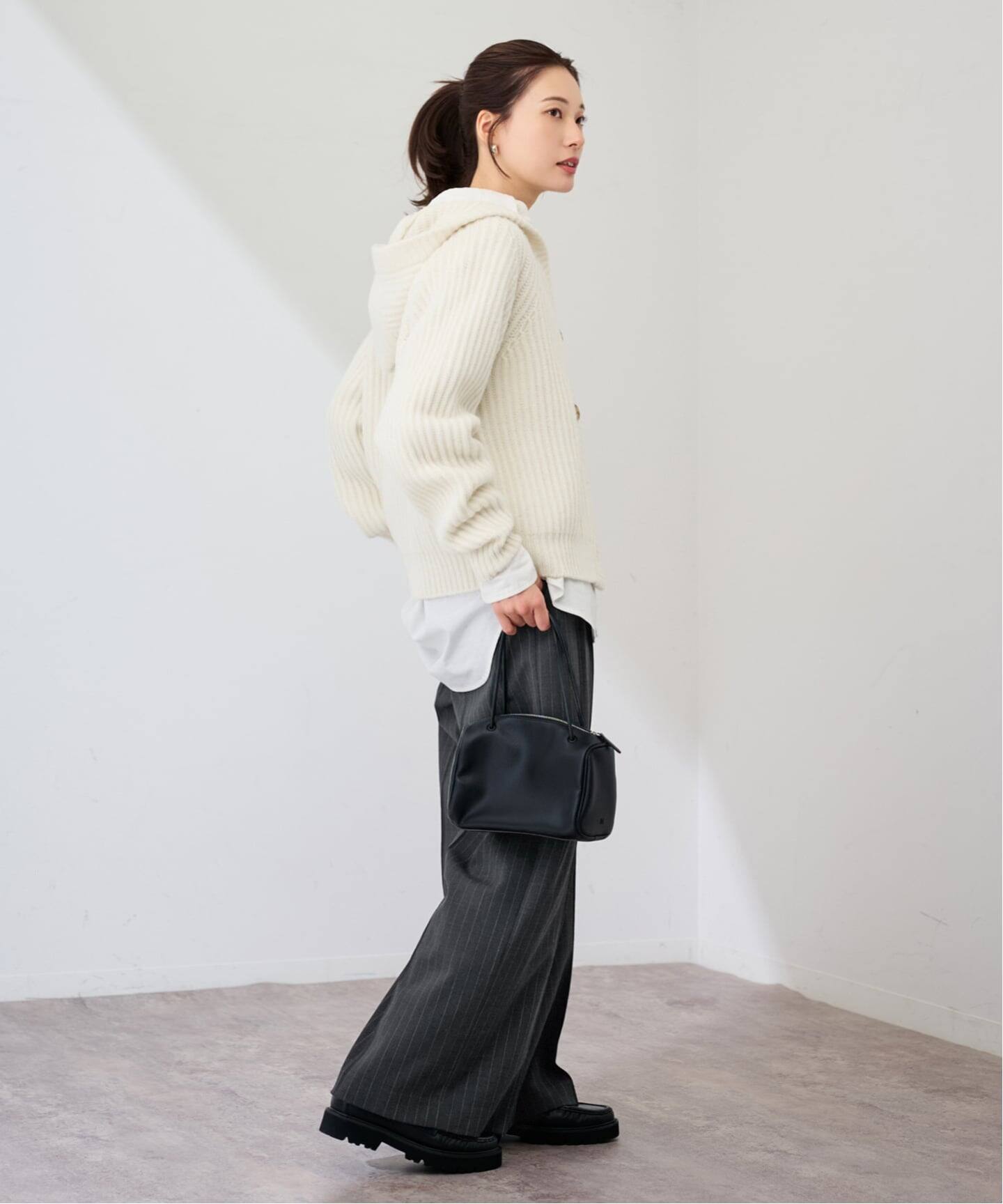 新品フレームワークWOOLフードカーディガンホワイト25AW FRAMeWORK WOOLフードカーディガン ホワイト - メルカリ