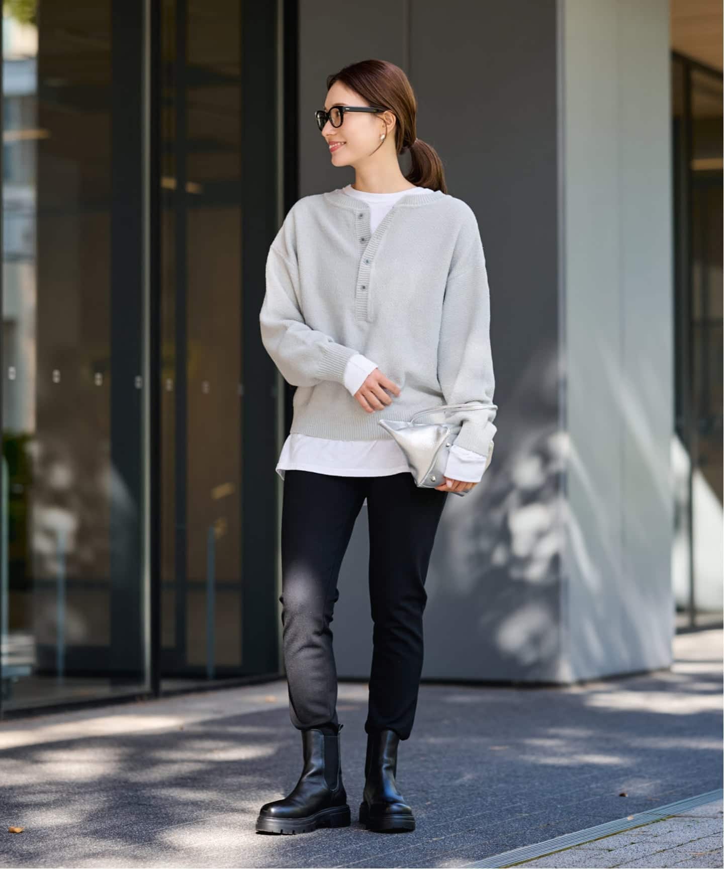 ≪追加≫カノコ2WAYヘンリーニット 2（ニット／セーター）｜FRAMeWORK