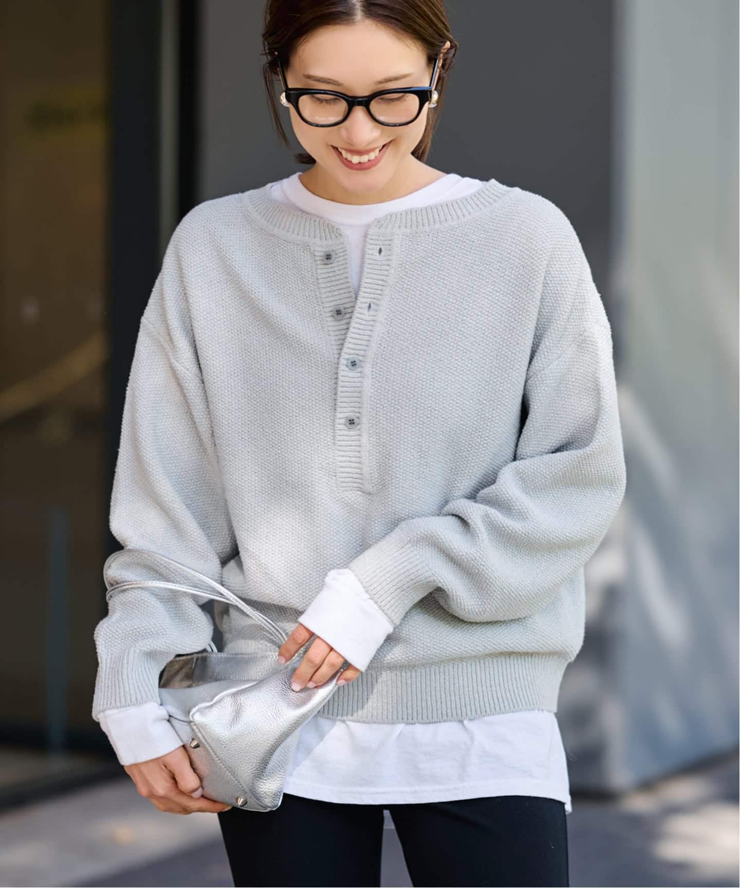 ≪追加予約≫カノコ2WAYヘンリーニット 2（ニット／セーター