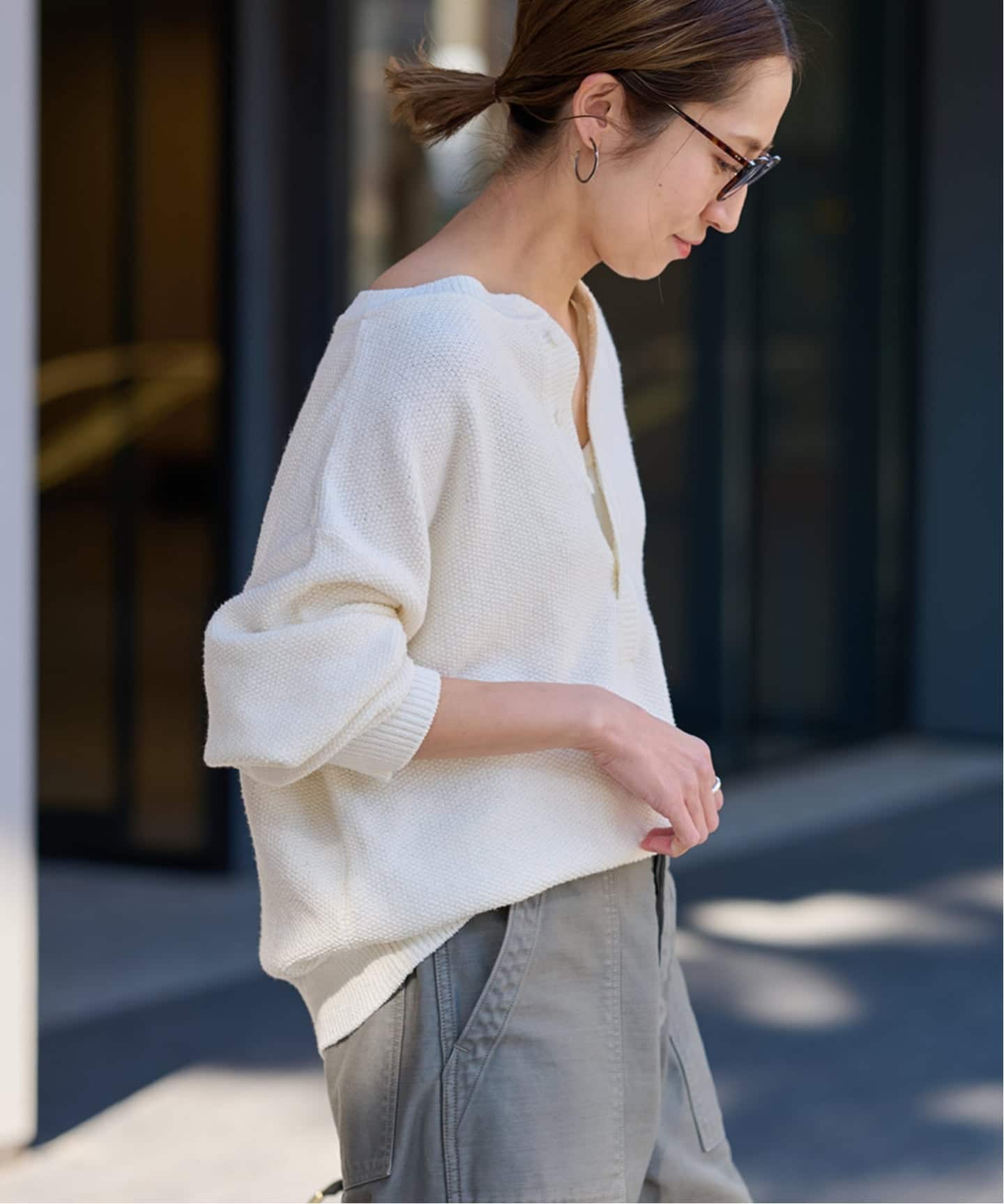 ≪追加予約≫カノコ2WAYヘンリーニット 2（ニット／セーター