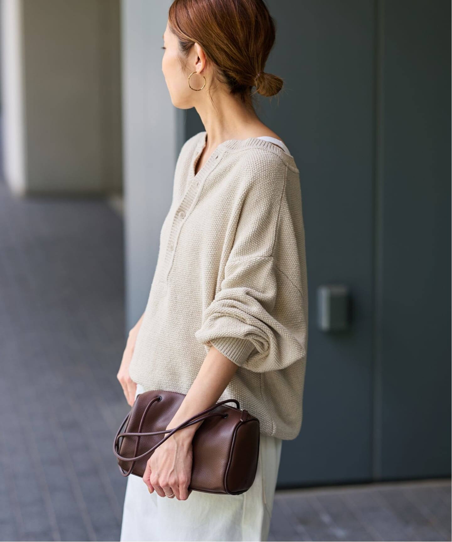 ≪追加予約≫カノコ2WAYヘンリーニット 2（ニット／セーター