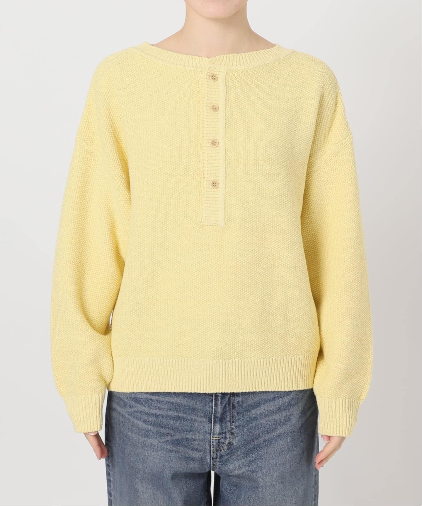 ≪追加≫カノコ2WAYヘンリーニット 2（ニット／セーター）｜FRAMeWORK