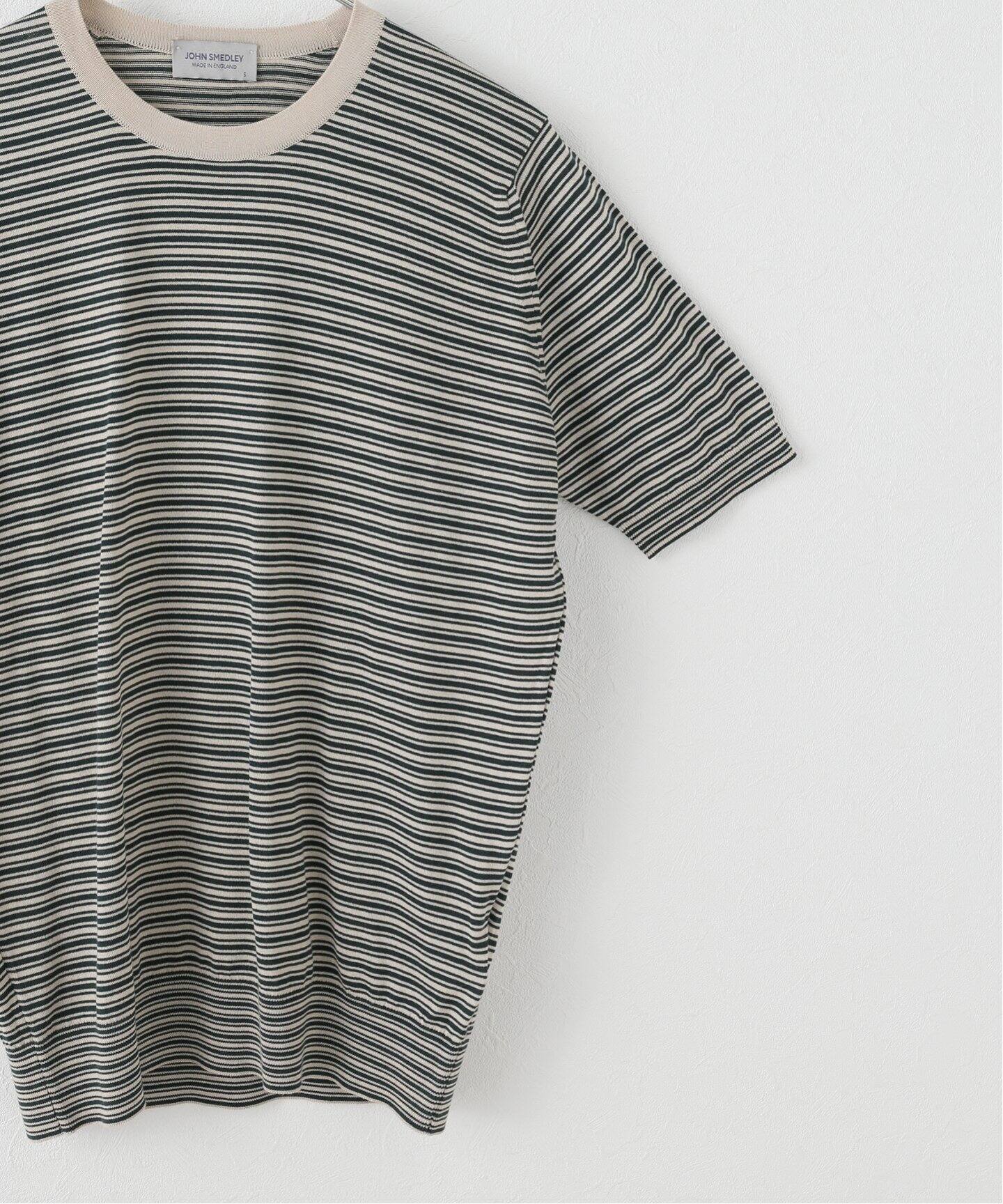 JOHN SMEDLEY/ジョンスメドレー】 シーアイランドコットン マルチ 