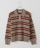&DAUGHTER EDITH STRIPE ポロシャツ
