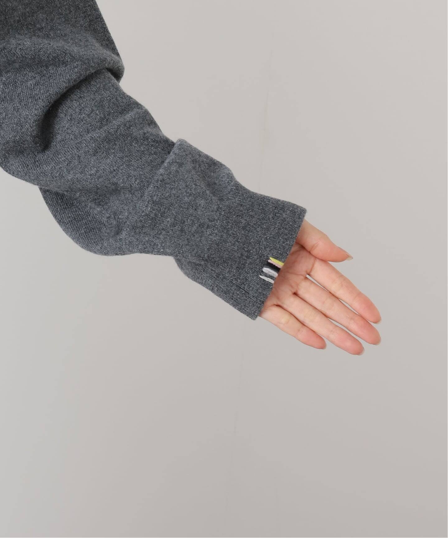 【チャコール（06）】【extreme cashmere(エクストリーム・カシミア)】jacob / ジェイコブニット SALON adam et ropé(サロン アダム エ ロペ) / 【extreme cashmere